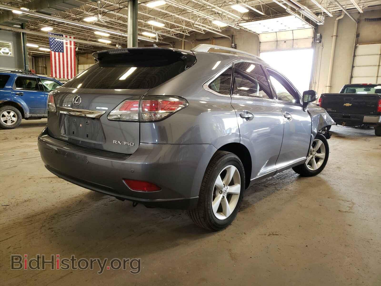2013 LEXUS RX350 - VIN: 2T2BK1BA3DC203955 - Фото 4
