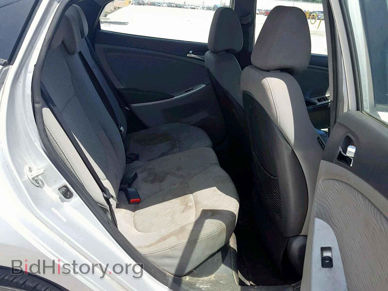 2013 HYUNDAI ACCENT - VIN: KMHCU4AEXDU398282 - Фото 6