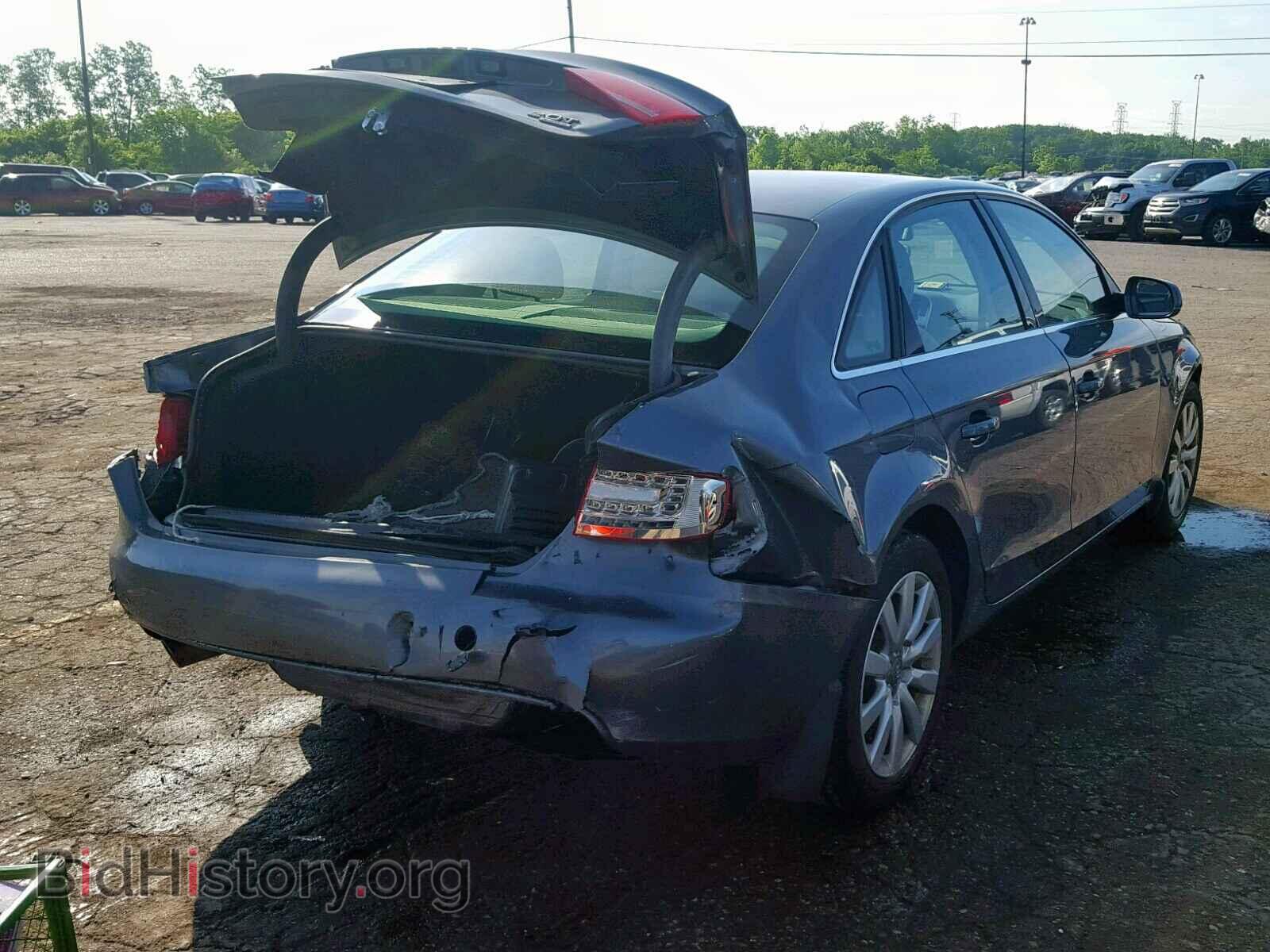 2012 AUDI A4 - VIN: WAUBFAFL2CN010435 - Photo 4