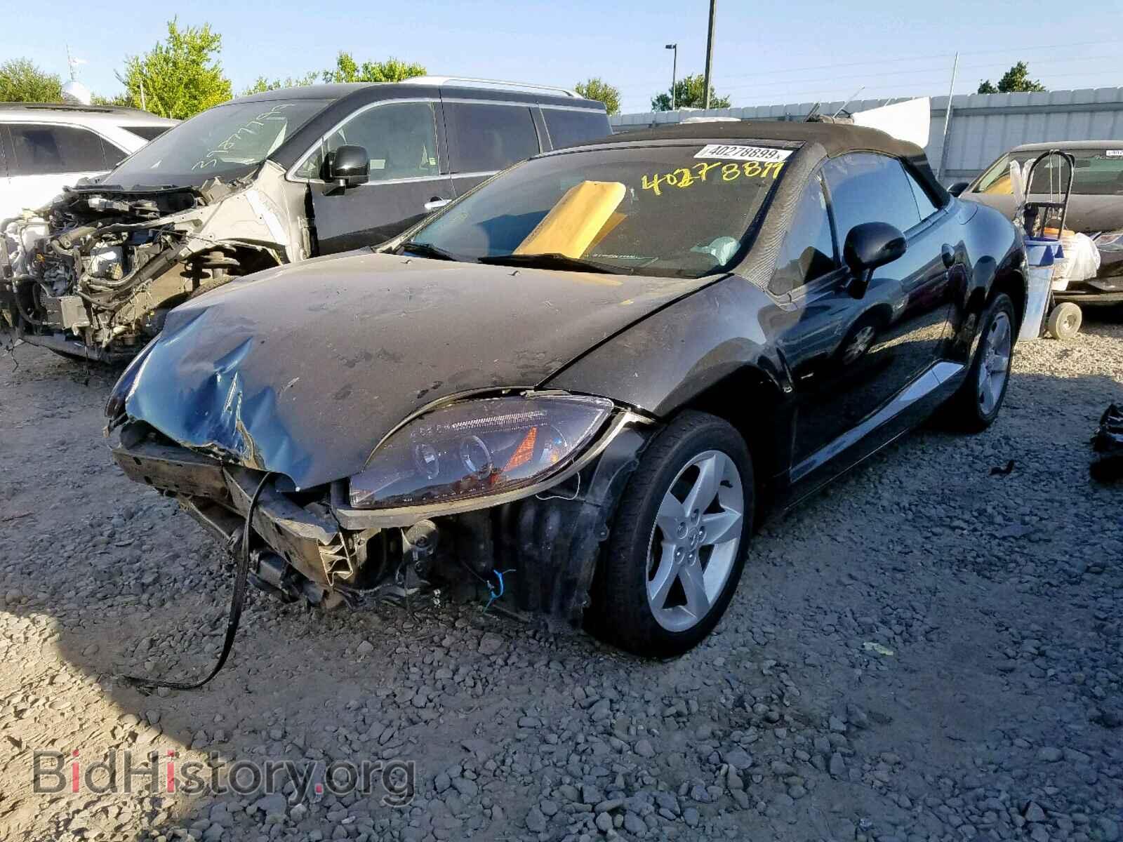 2007 MITSUBISHI ECLIPSE - VIN: 4A3AL35T77E006307 - Фото 2