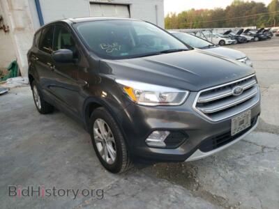 2017 Ford ESCAPE Escape SE, темно-серый — VIN 1FMCU0GD7HUE24740, Copart
