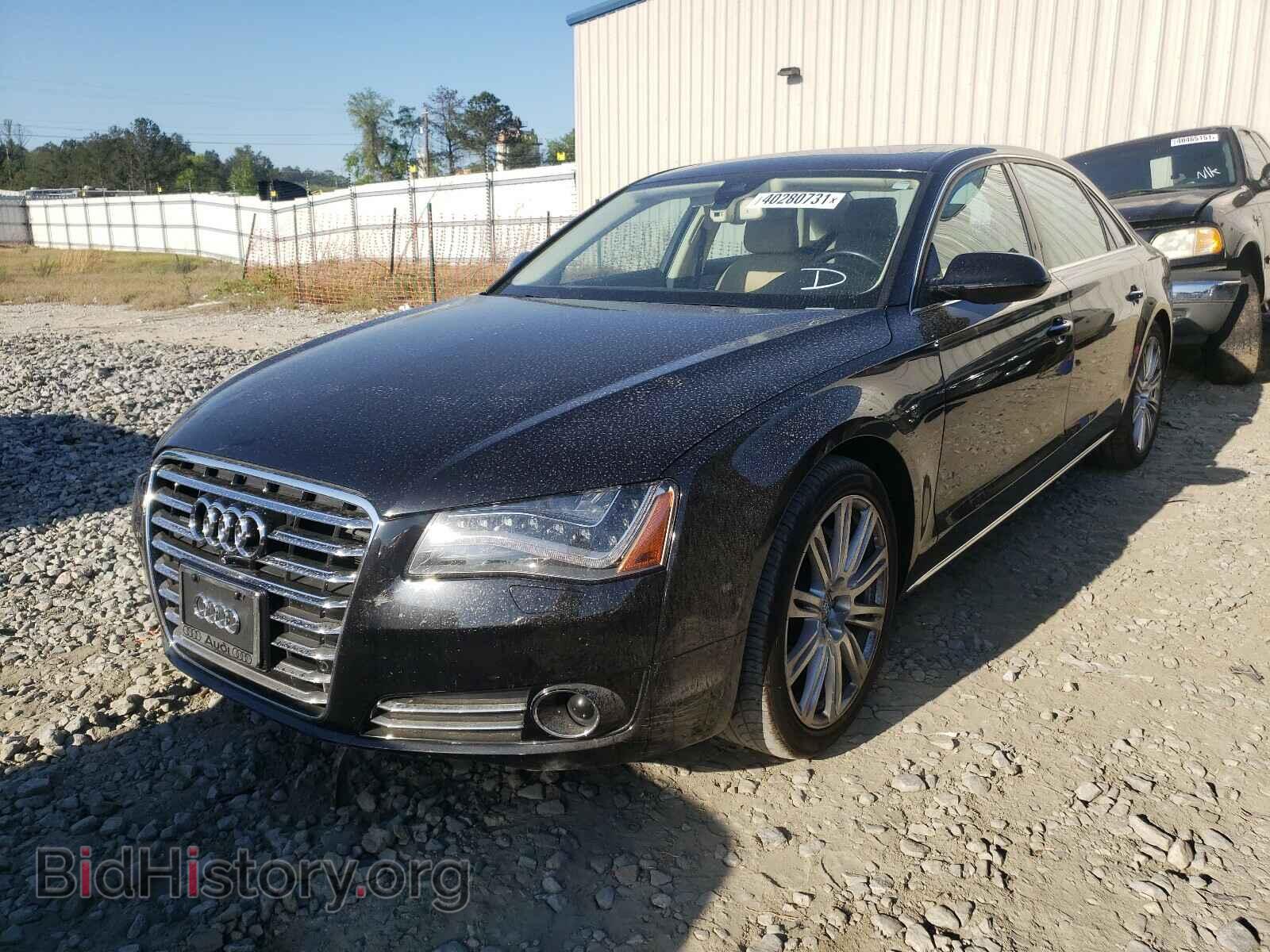 2014 AUDI A8 - VIN: WAURGAFD4EN009312 - Фото 2
