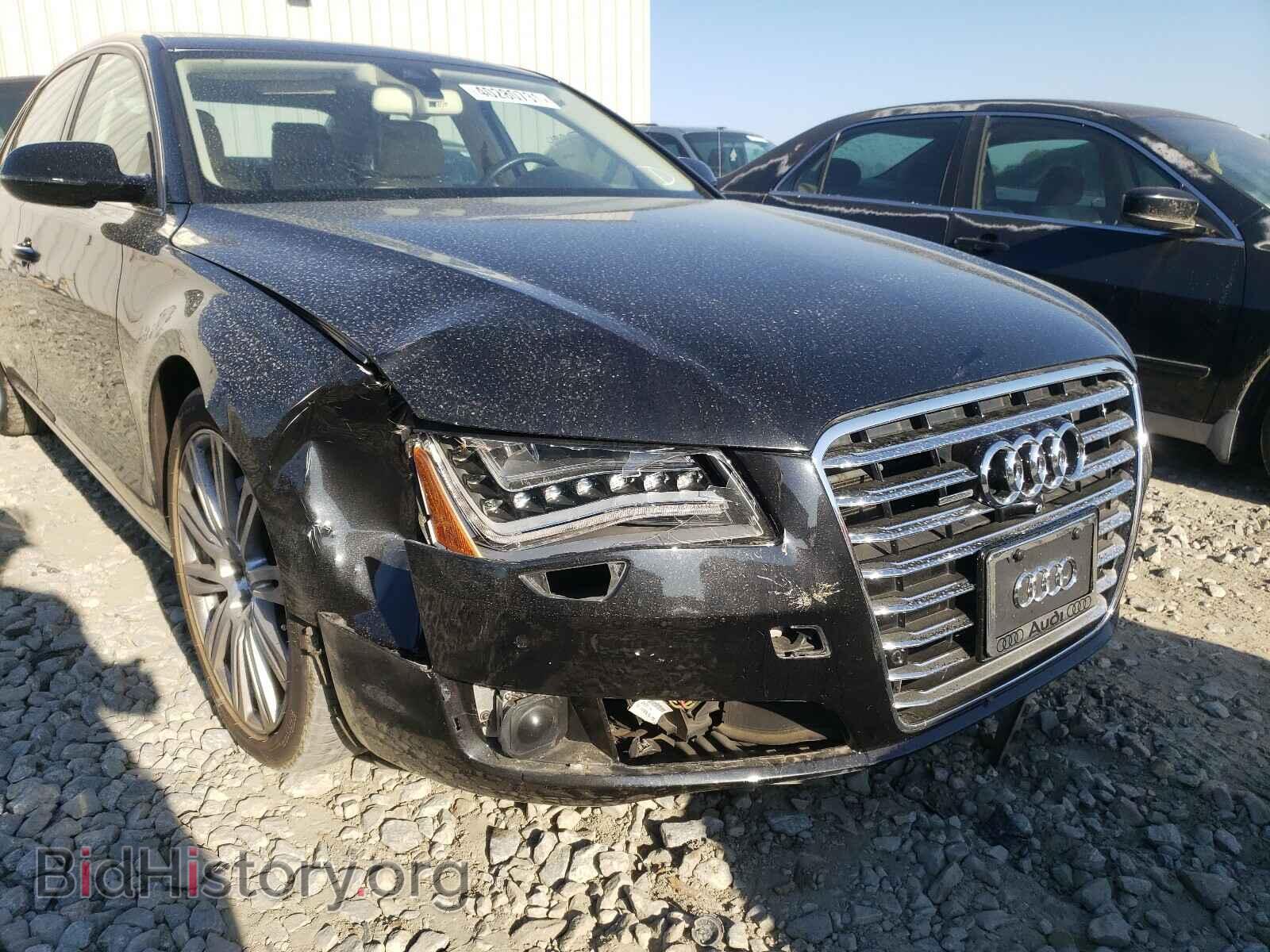 2014 AUDI A8 - VIN: WAURGAFD4EN009312 - Фото 9