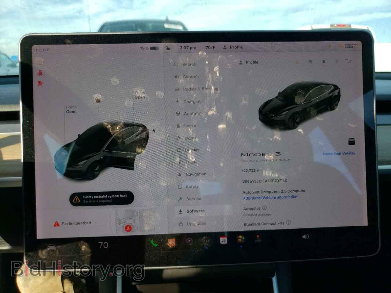 2019 TESLA MODEL 3 - VIN: 5YJ3E1EA7KF297150 - Photo 9