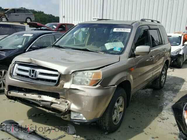 2006 HONDA PILOT - VIN: 2HKYF18736H516759 - Фото 2
