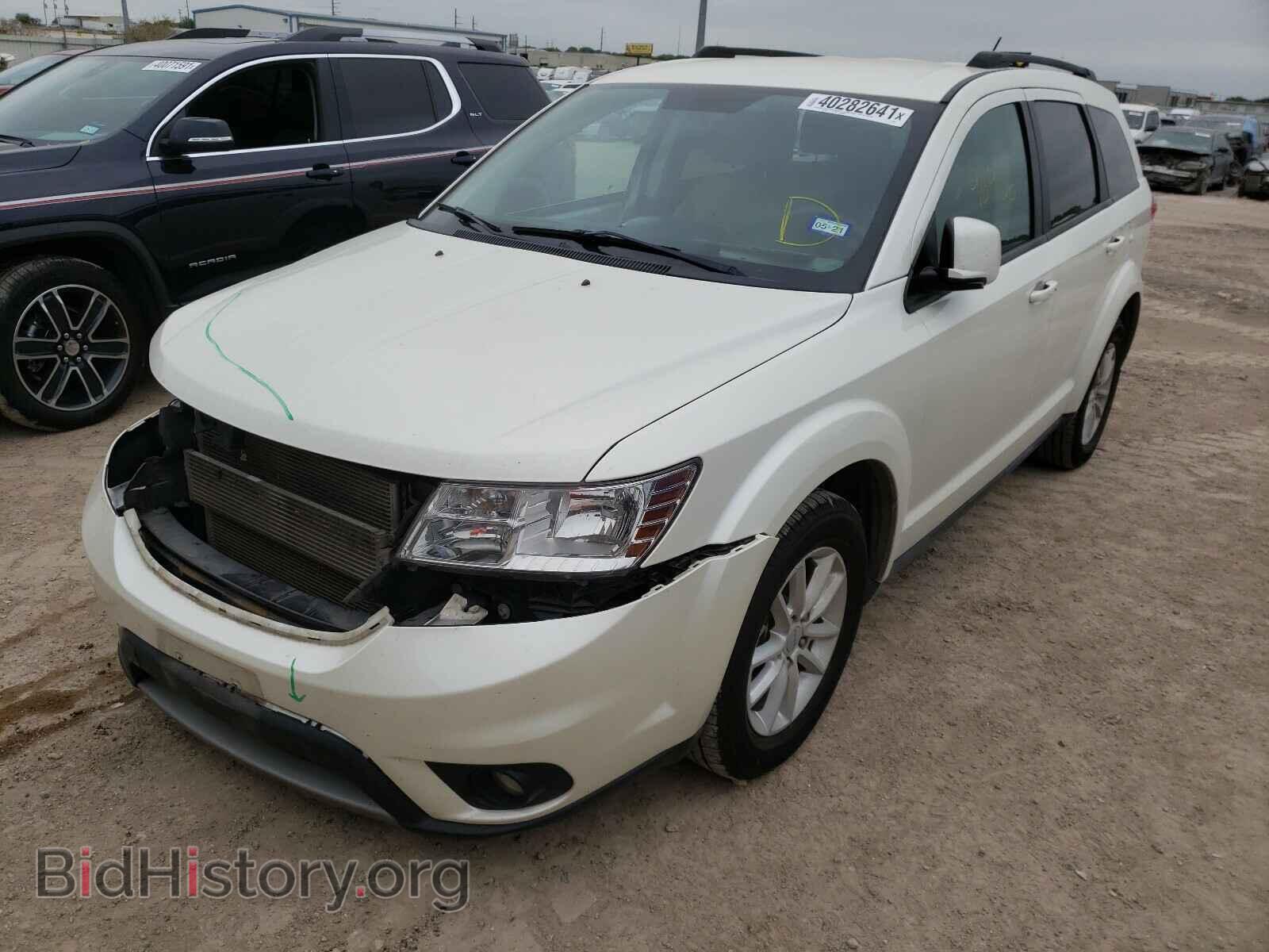 2014 DODGE JOURNEY - VIN: 3C4PDCBB4ET198661 - Фото 2