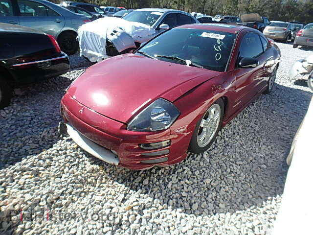 2001 MITSUBISHI ECLIPSE - VIN: 4A3AC54H41E116229 - Фото 2