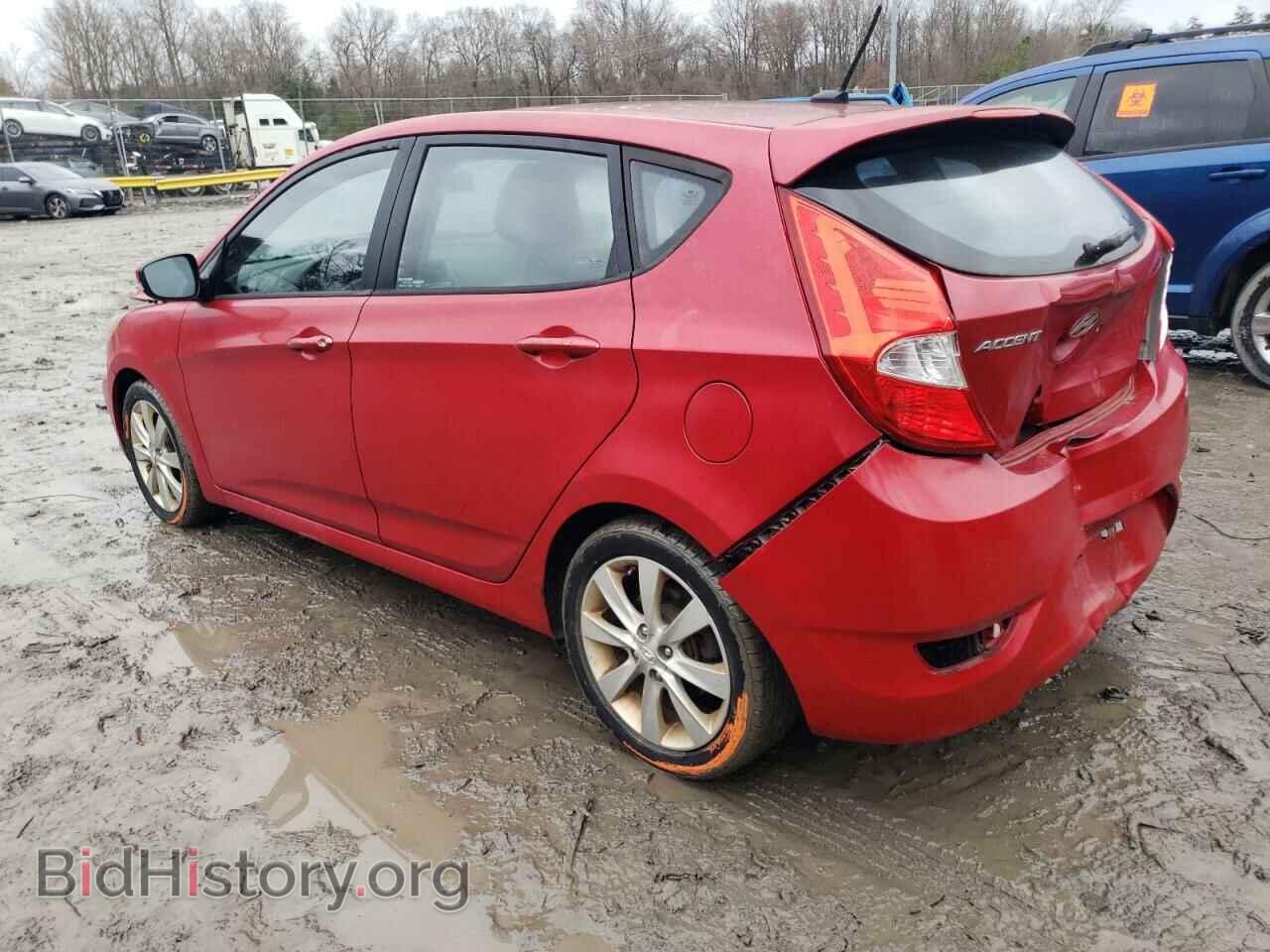 2013 HYUNDAI ACCENT - VIN: KMHCU5AE6DU100199 - Фото 2