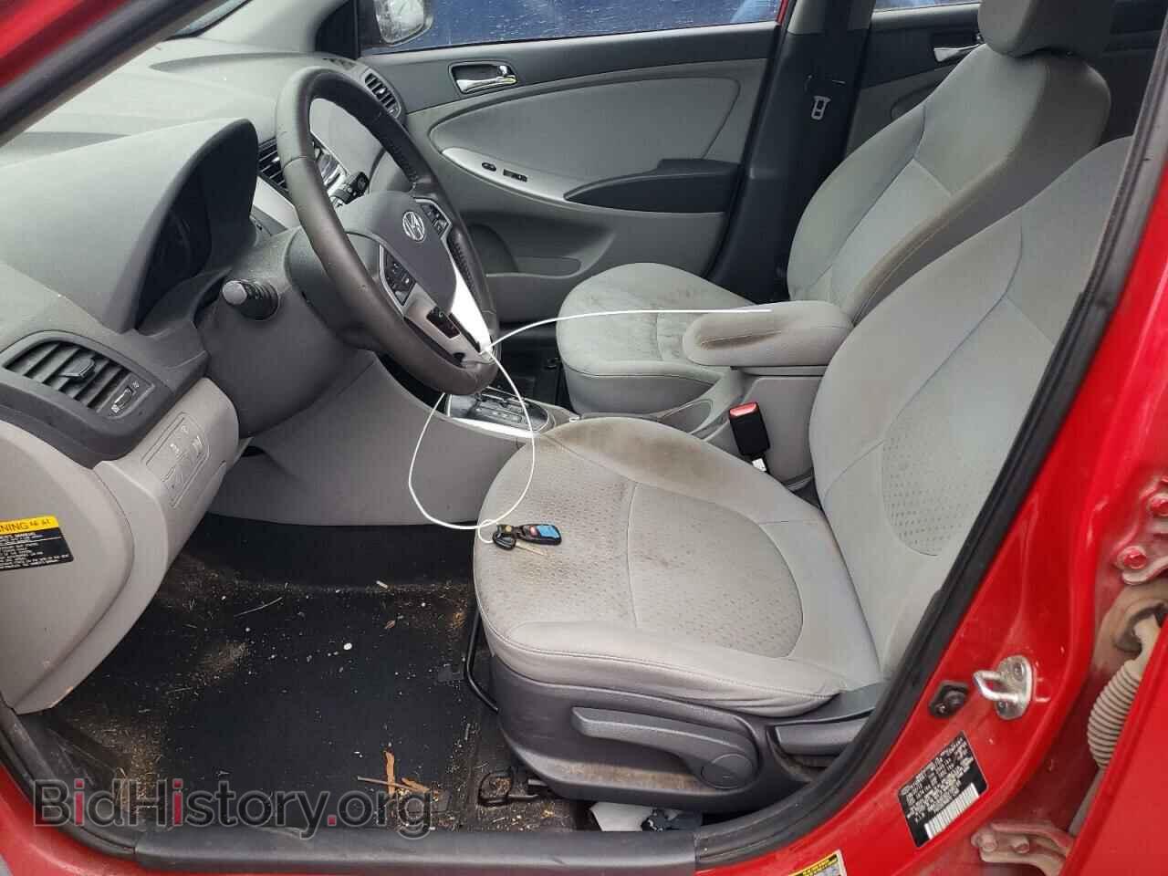 2013 HYUNDAI ACCENT - VIN: KMHCU5AE6DU100199 - Фото 7