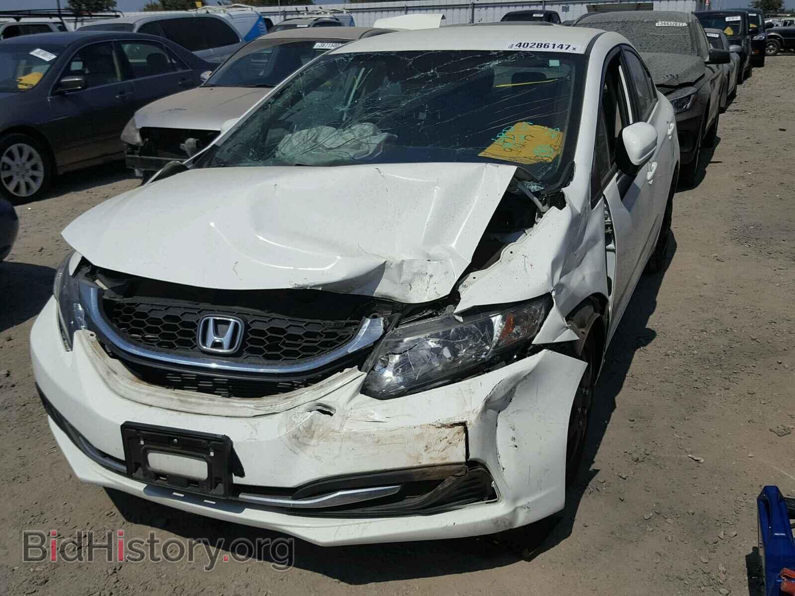 2014 HONDA CIVIC - VIN: 2HGFB2F50EH528693 - Фото 2