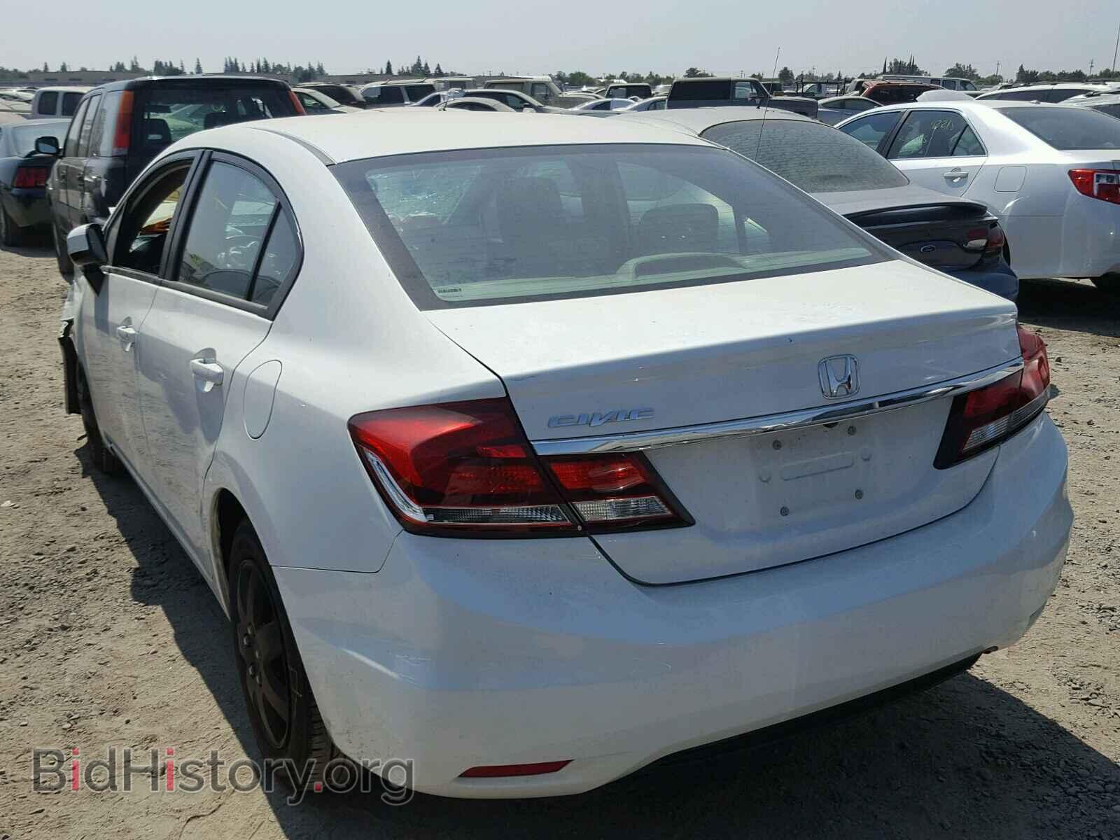 2014 HONDA CIVIC - VIN: 2HGFB2F50EH528693 - Фото 3
