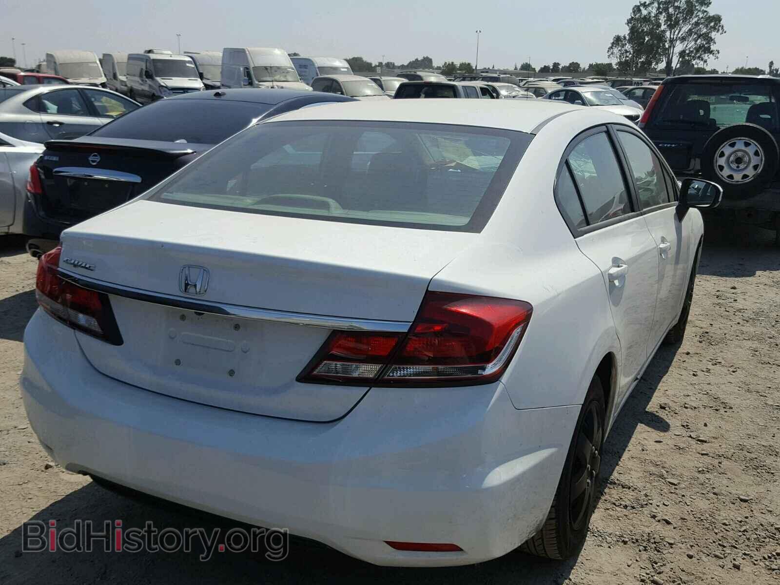 2014 HONDA CIVIC - VIN: 2HGFB2F50EH528693 - Фото 4