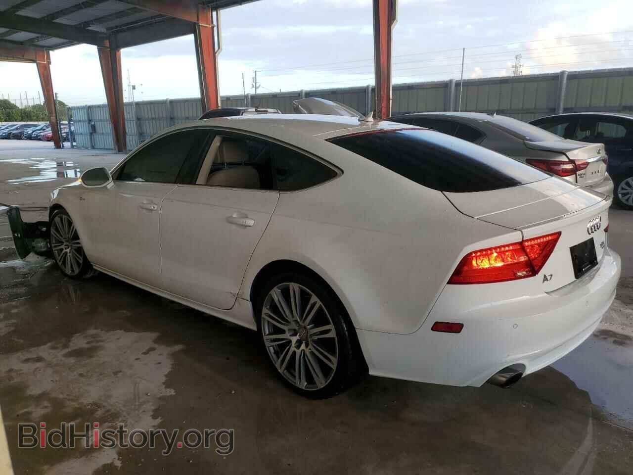 2012 AUDI A7 - VIN: WAUYGAFC3CN173358 - Фото 2