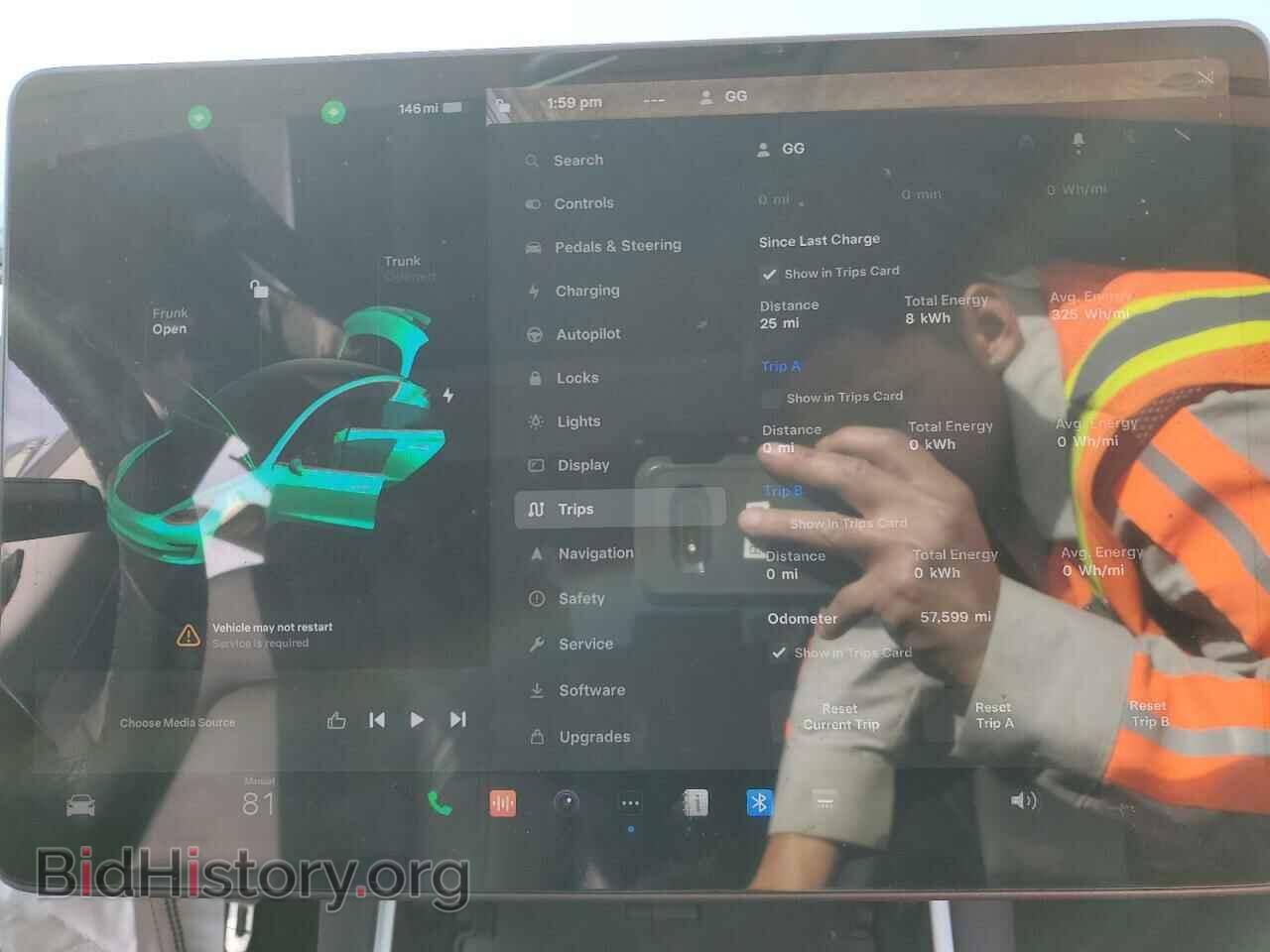 2020 TESLA MODEL 3 - VIN: 5YJ3E1EA2LF633403 - Фото 9
