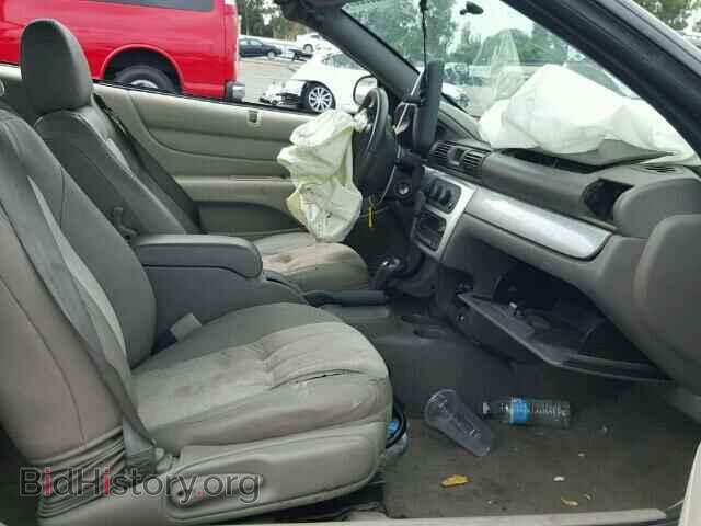 2005 CHRYSLER SEBRING - VIN: 1C3EL55R05N602395 - Фото 5