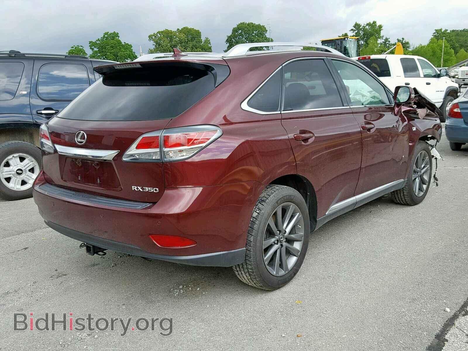 2013 LEXUS RX 350 - VIN: 2T2BK1BA9DC224938 - Фото 4