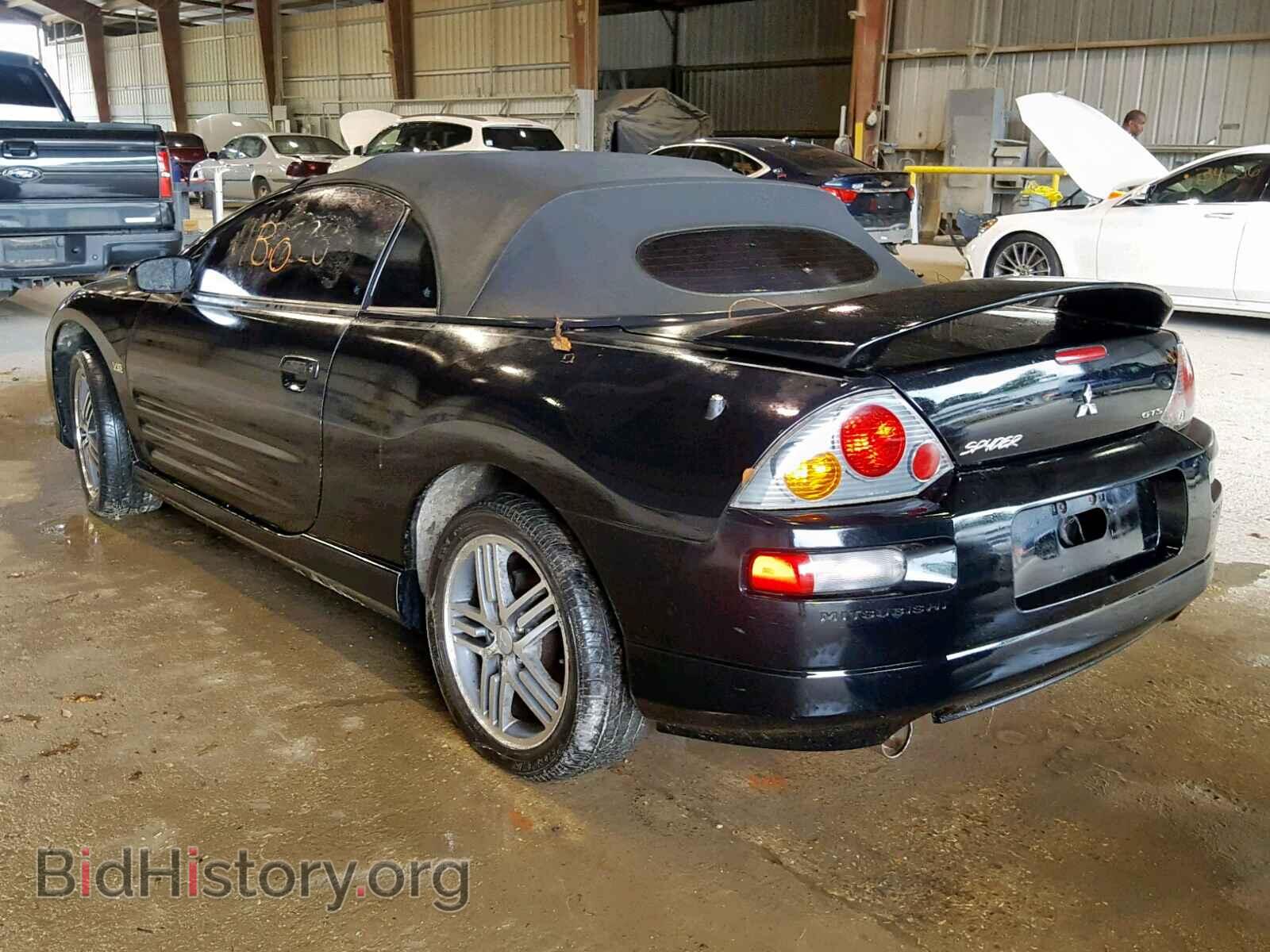 2003 MITSUBISHI ECLIPSE - VIN: 4A3AE75H53E176141 - Фото 3