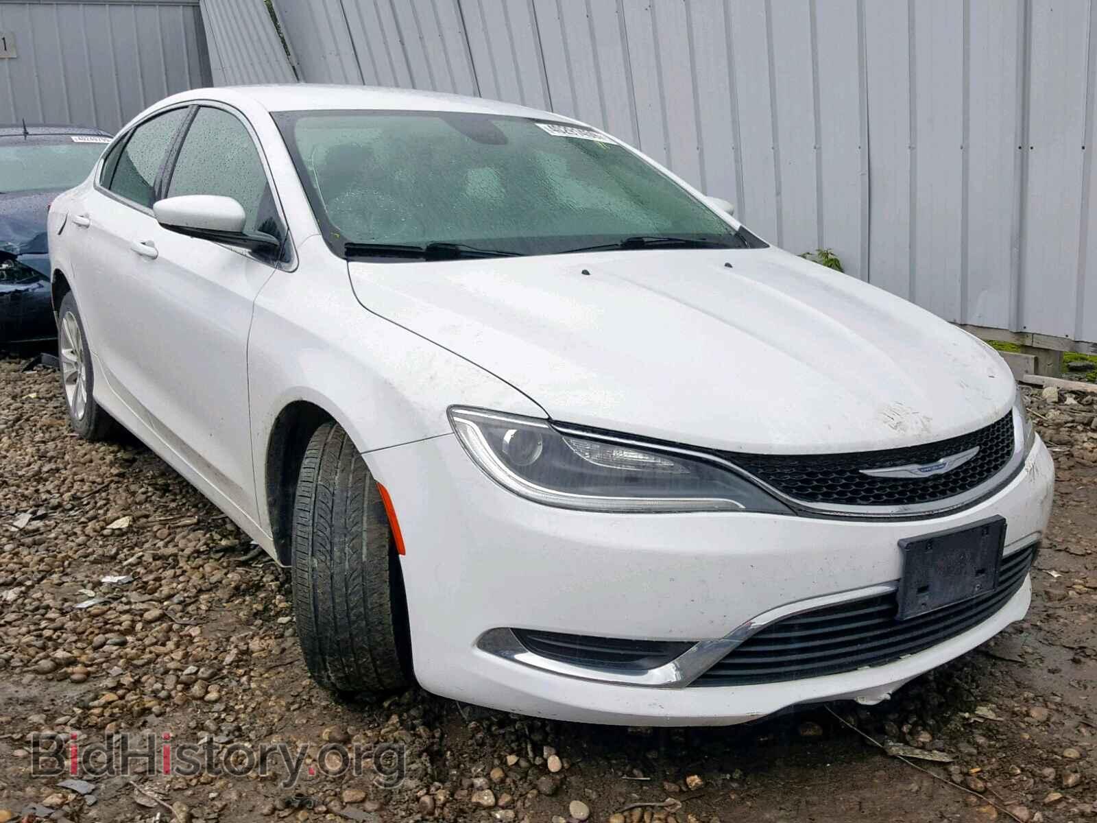 Фотография 1C3CCCAB0GN107380 - CHRYSLER 200 2016