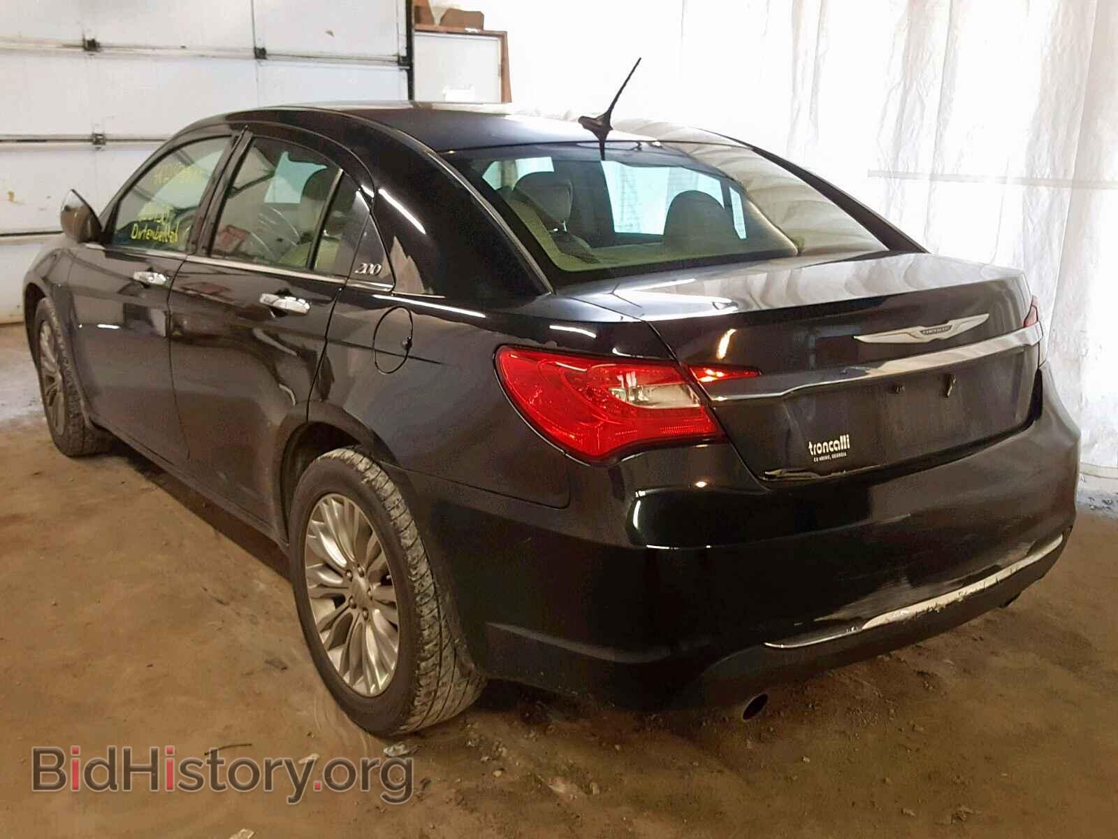 2013 CHRYSLER 200 - VIN: 1C3CCBCGXDN526058 - Фото 3
