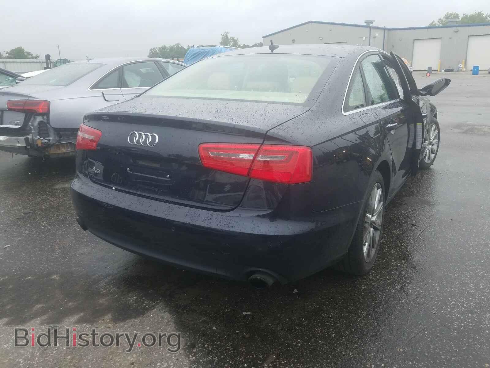 2013 AUDI A6 - VIN: WAUGFAFC3DN047663 - Фото 4