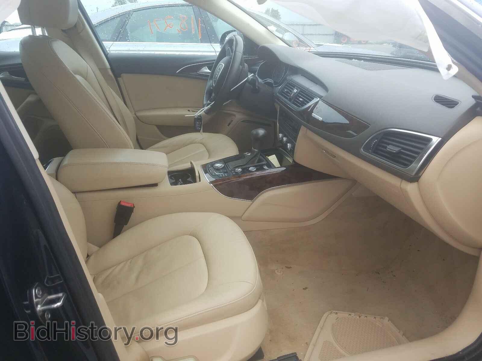 2013 AUDI A6 - VIN: WAUGFAFC3DN047663 - Фото 5