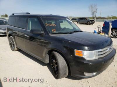 2012 Ford FLEX Flex SEL, black — VIN 2FMHK6CC6CBD16183, Copart