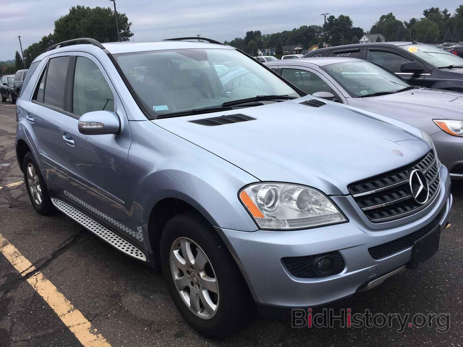 Photo 4JGBB86E07A155457 - MERCEDES-BENZ ML350 2007