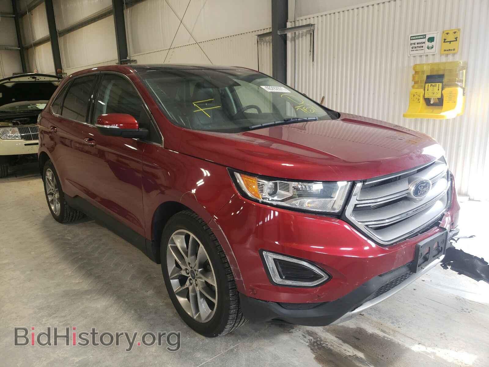 Фотография 2FMPK4K84FBB27159 - FORD EDGE 2015