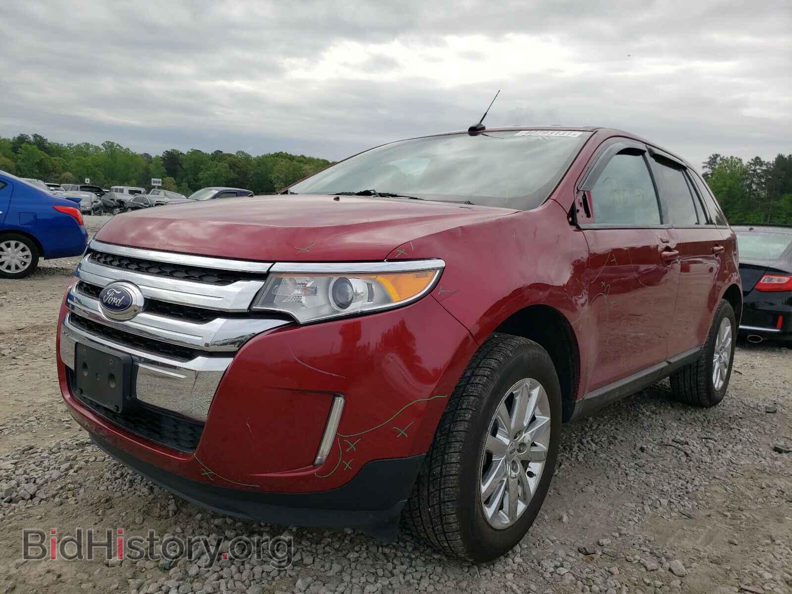 2014 FORD EDGE - VIN: 2FMDK3JC0EBB34563 - Фото 2