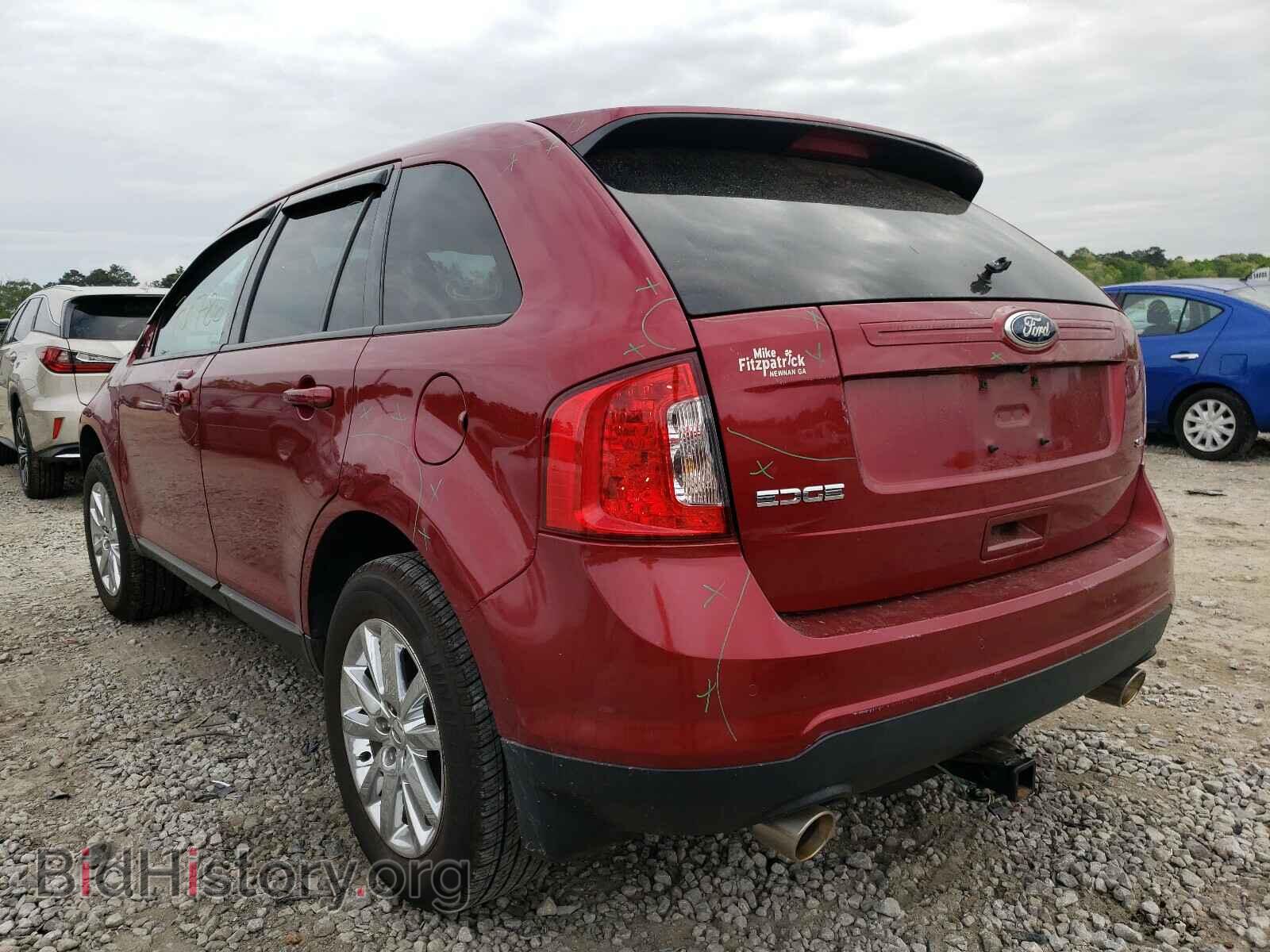 2014 FORD EDGE - VIN: 2FMDK3JC0EBB34563 - Фото 3