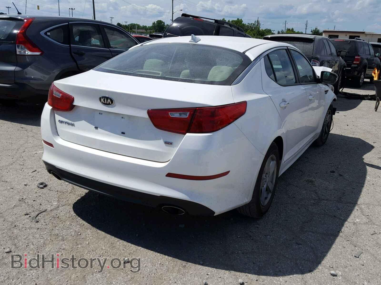 2015 KIA OPTIMA - VIN: KNAGM4A75F5542077 - Photo 4
