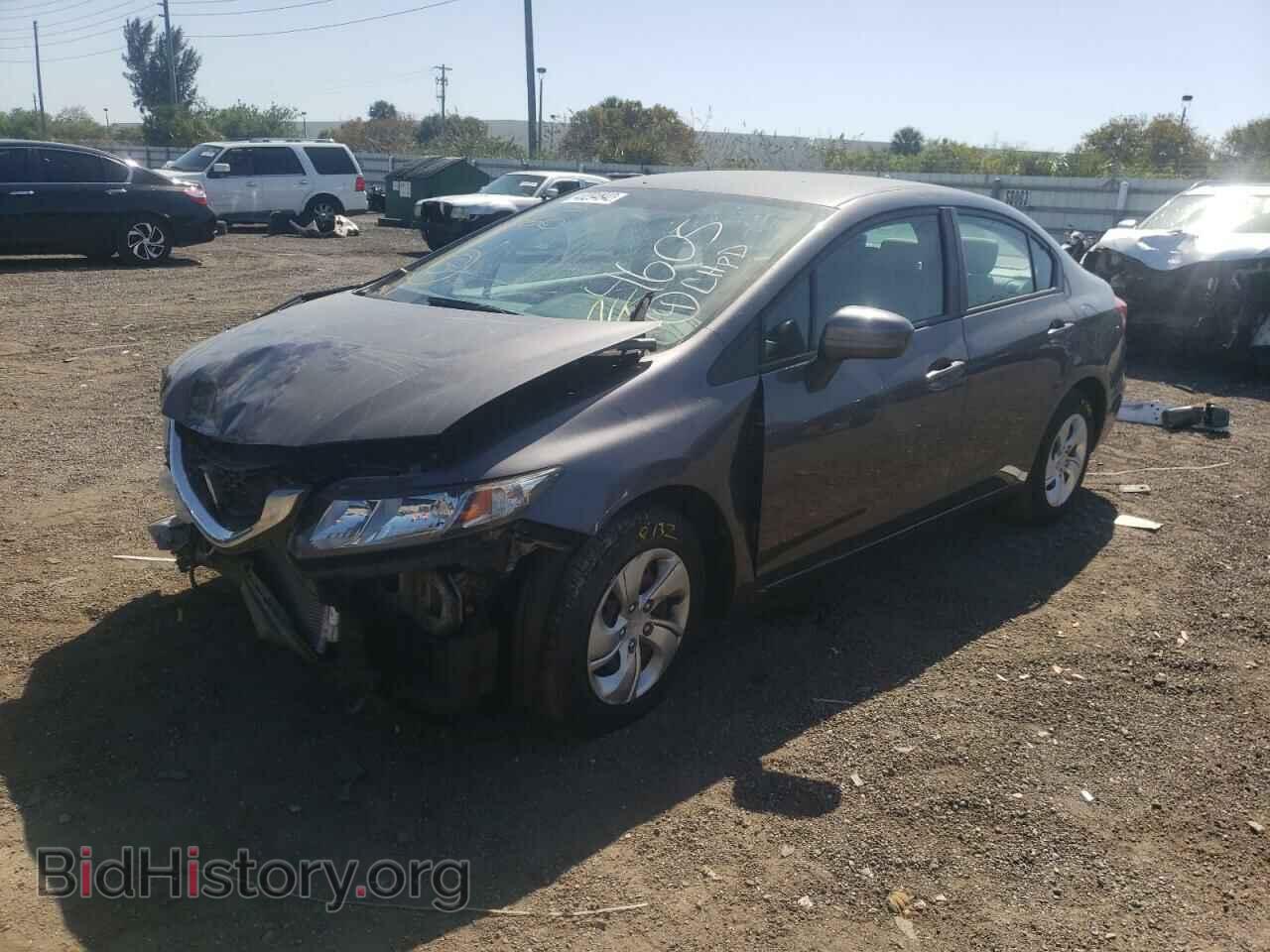 2014 HONDA CIVIC - VIN: 19XFB2F58EE044605 - Фото 2