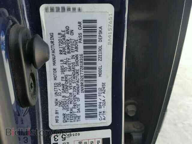2007 TOYOTA COROLLA - VIN: 1NXBR32E77Z818316 - Фото 10