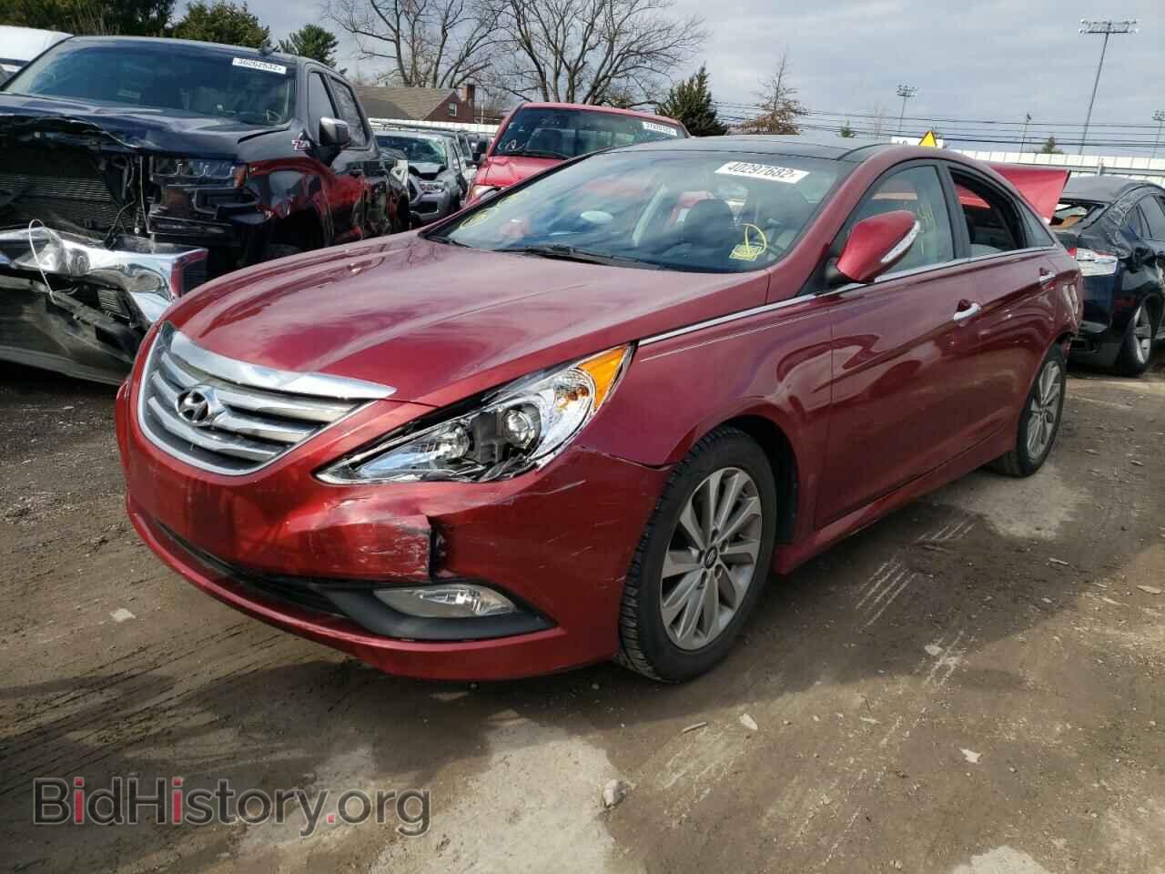2014 HYUNDAI SONATA - VIN: 5NPEC4AC1EH942856 - Фото 2