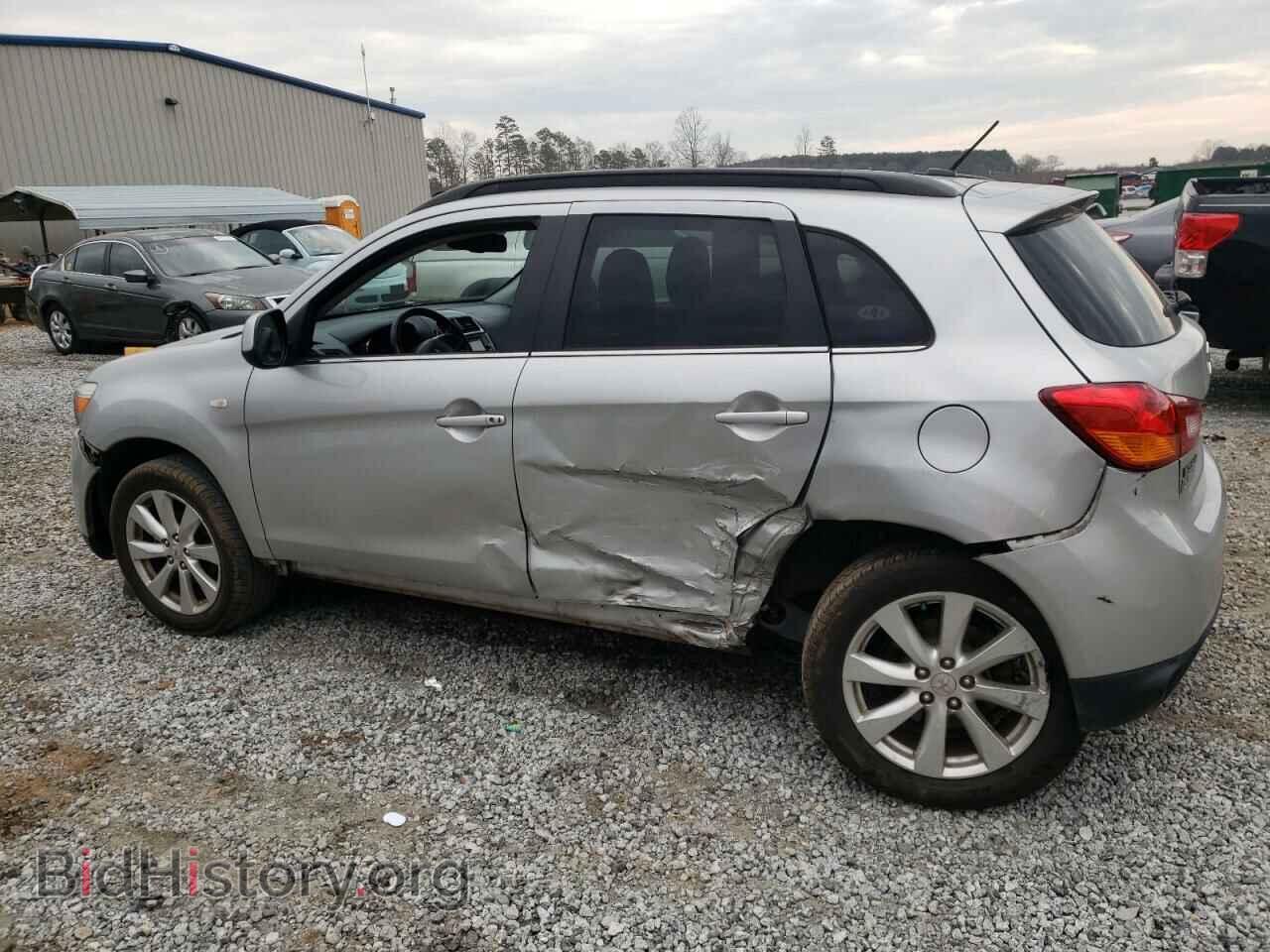 2015 MITSUBISHI OUTLANDER - VIN: 4A4AP4AU3FE014035 - Фото 2