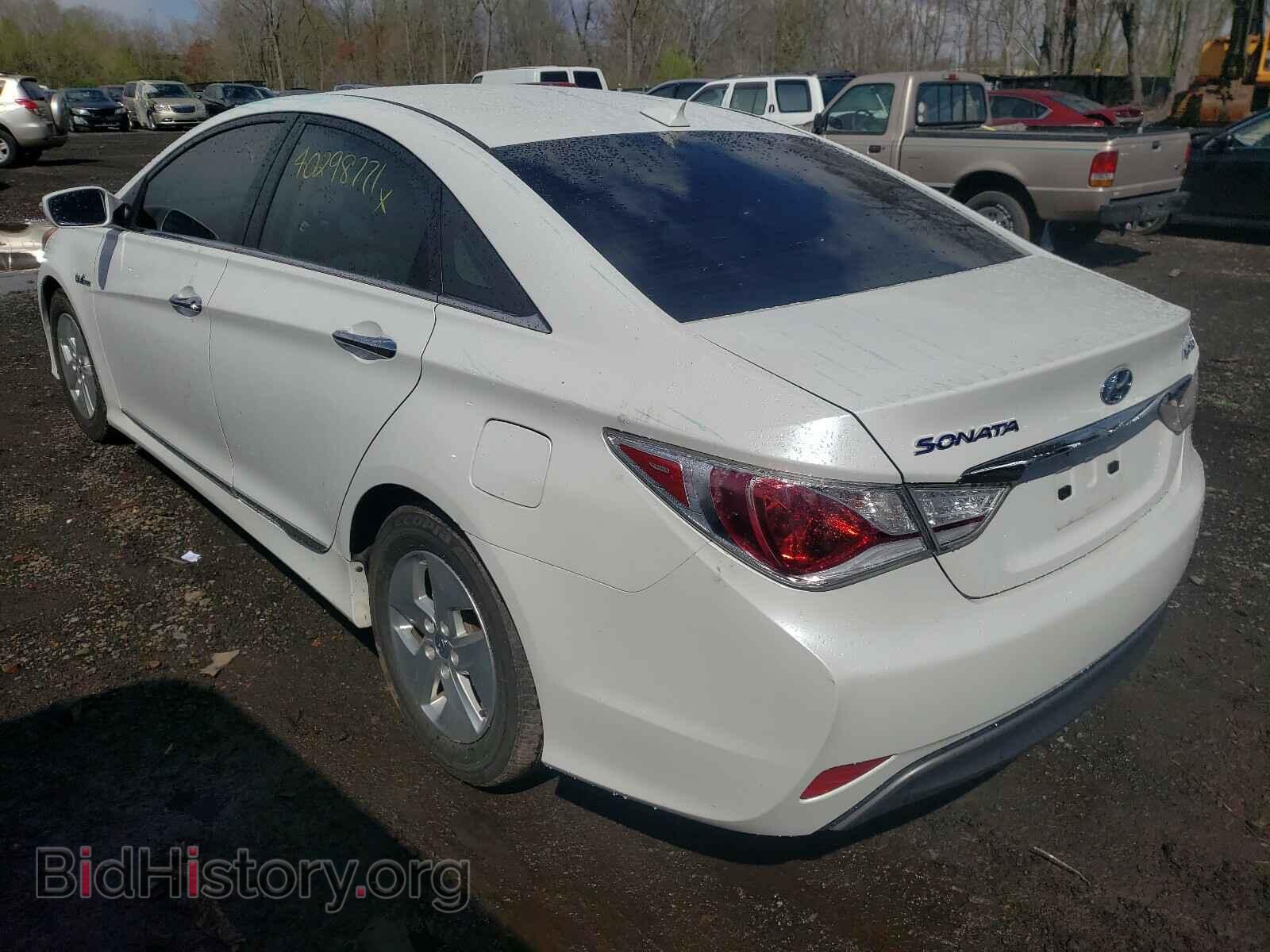 2012 HYUNDAI SONATA - VIN: KMHEC4A45CA038498 - Фото 3