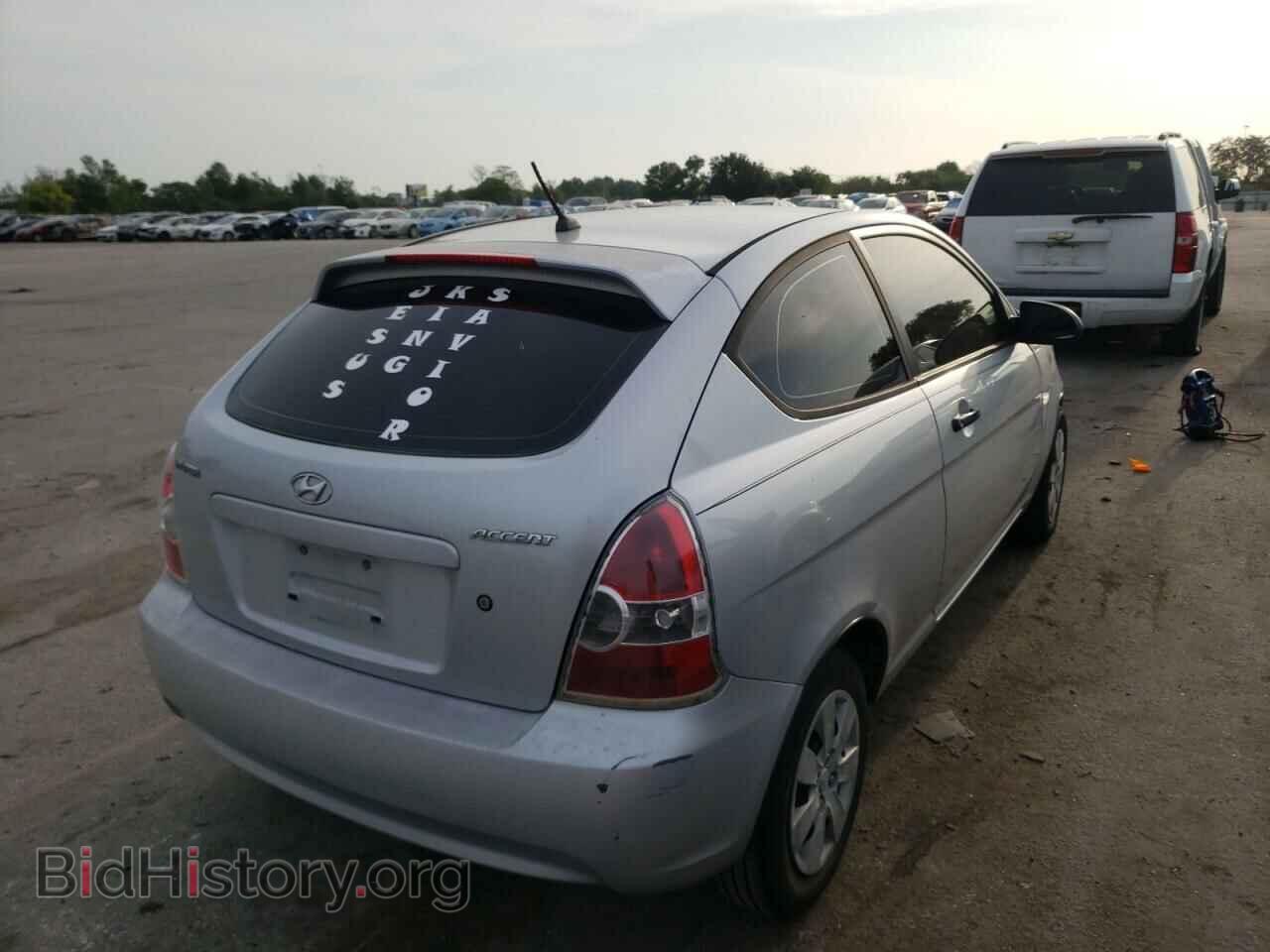 2008 HYUNDAI ACCENT - VIN: KMHCM36C68U059462 - Фото 4