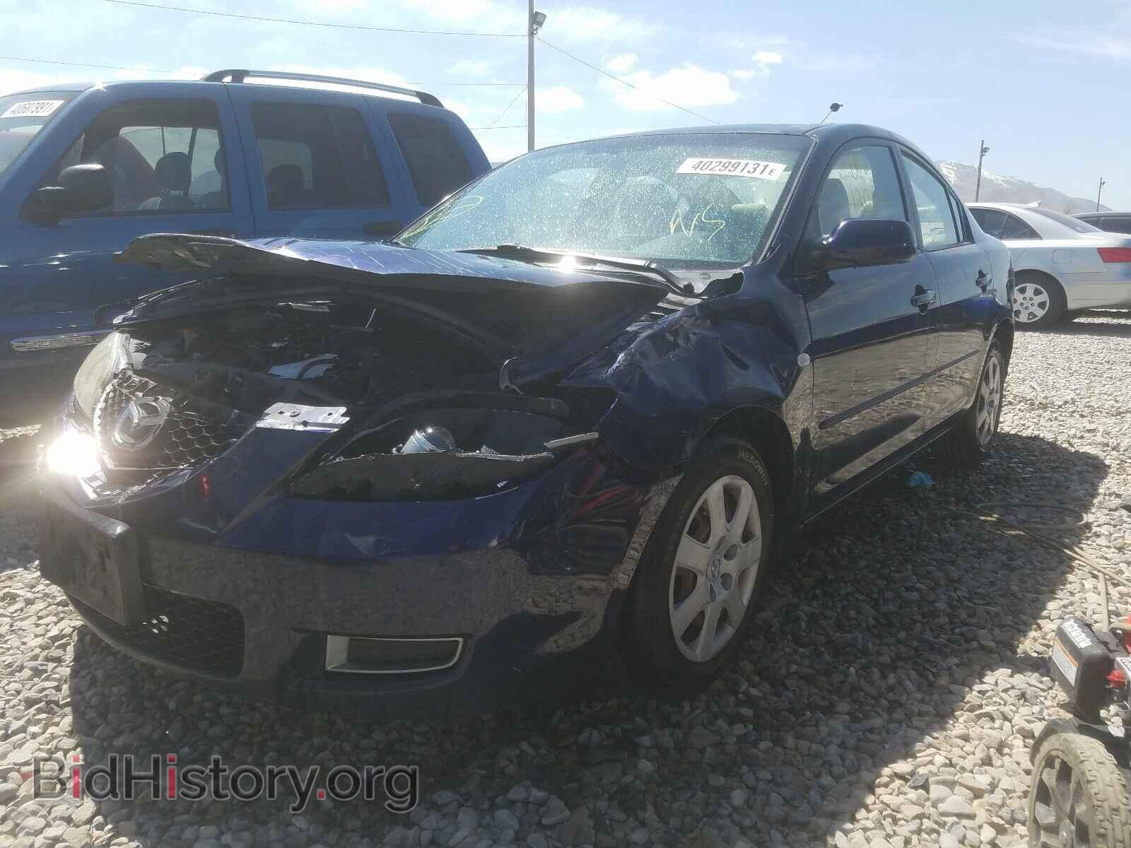 2008 MAZDA 3 - VIN: JM1BK12F181158444 - Фото 2