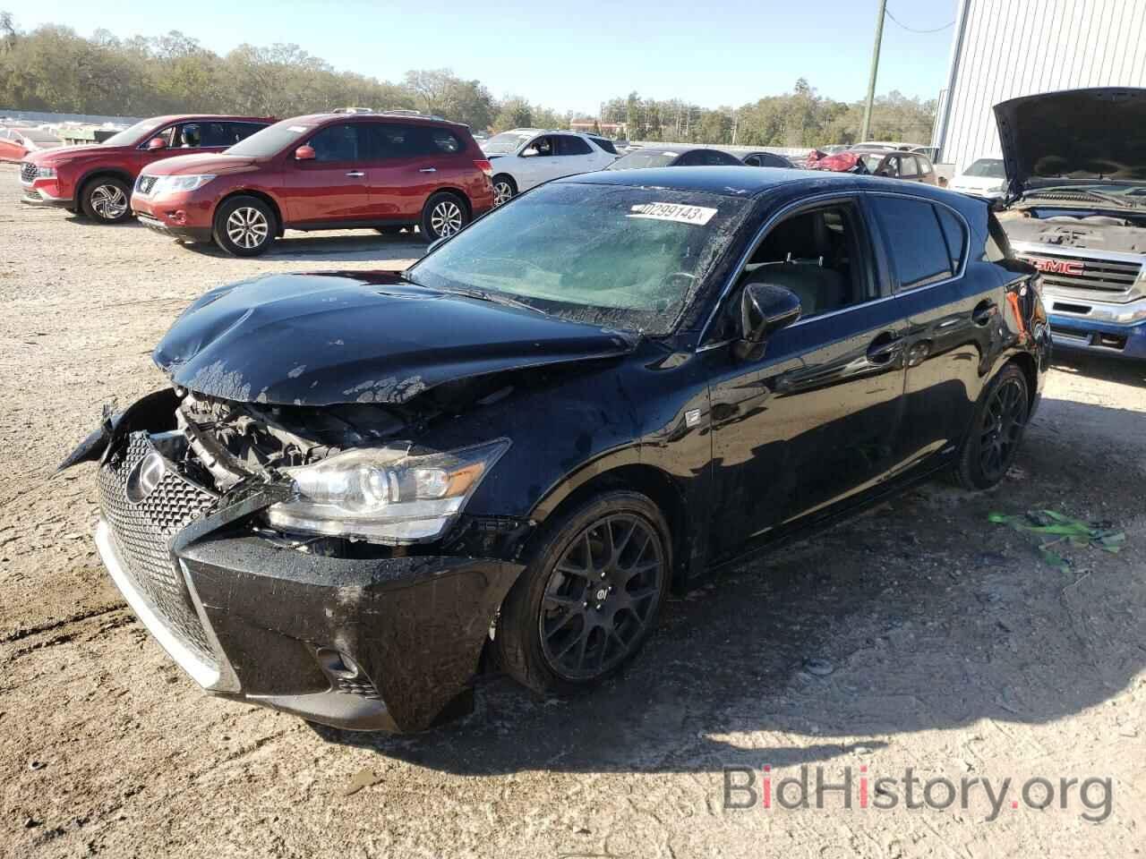 Photo JTHKD5BH4G2252358 - LEXUS CT 200 2016