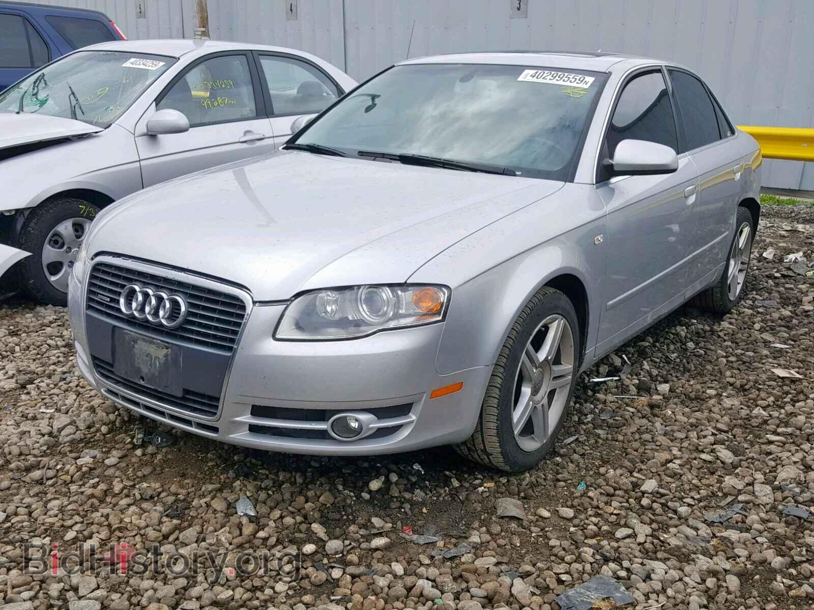 2007 AUDI A4 - VIN: WAUDF78E67A046460 - Фото 2