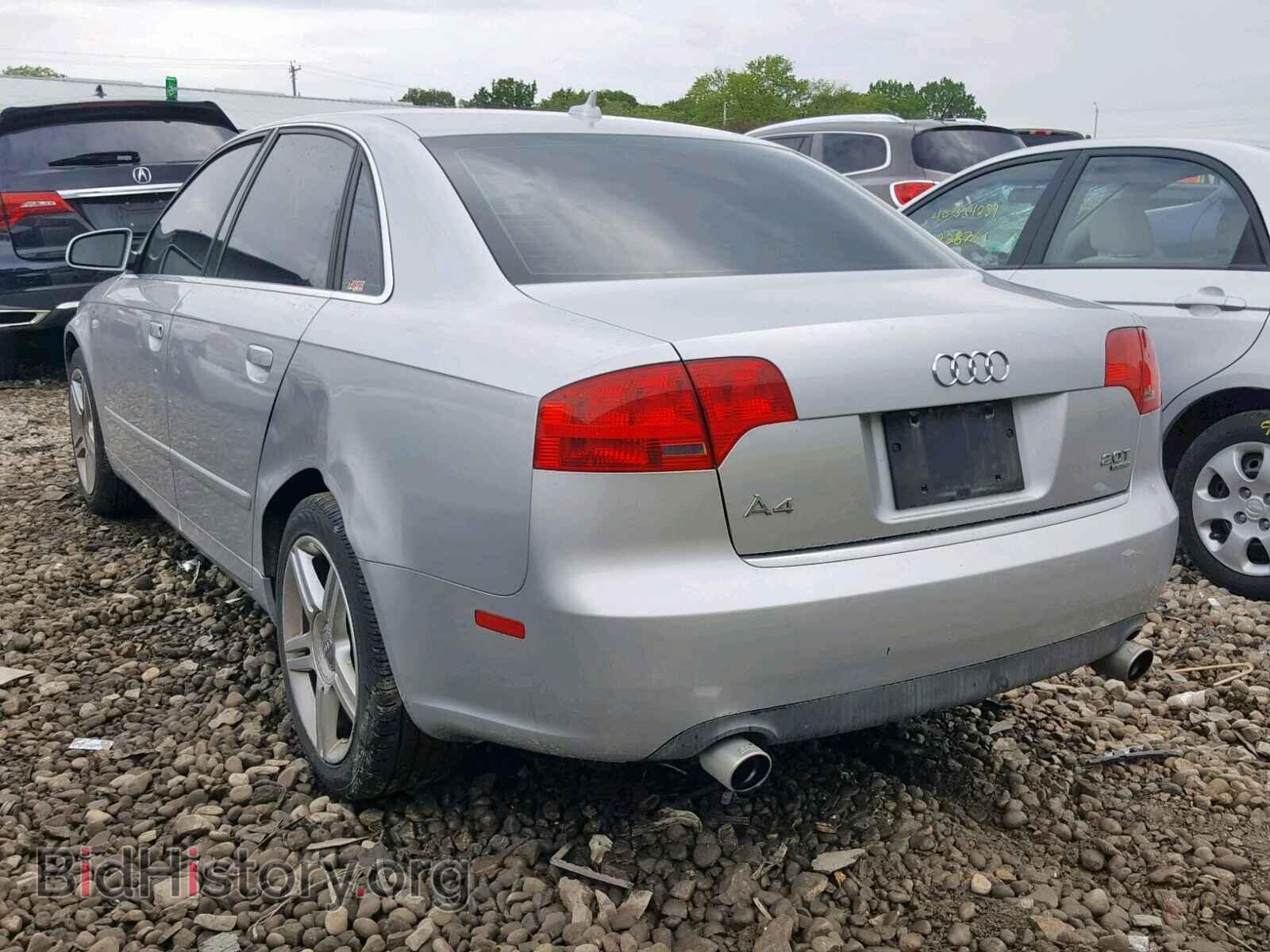 2007 AUDI A4 - VIN: WAUDF78E67A046460 - Фото 3