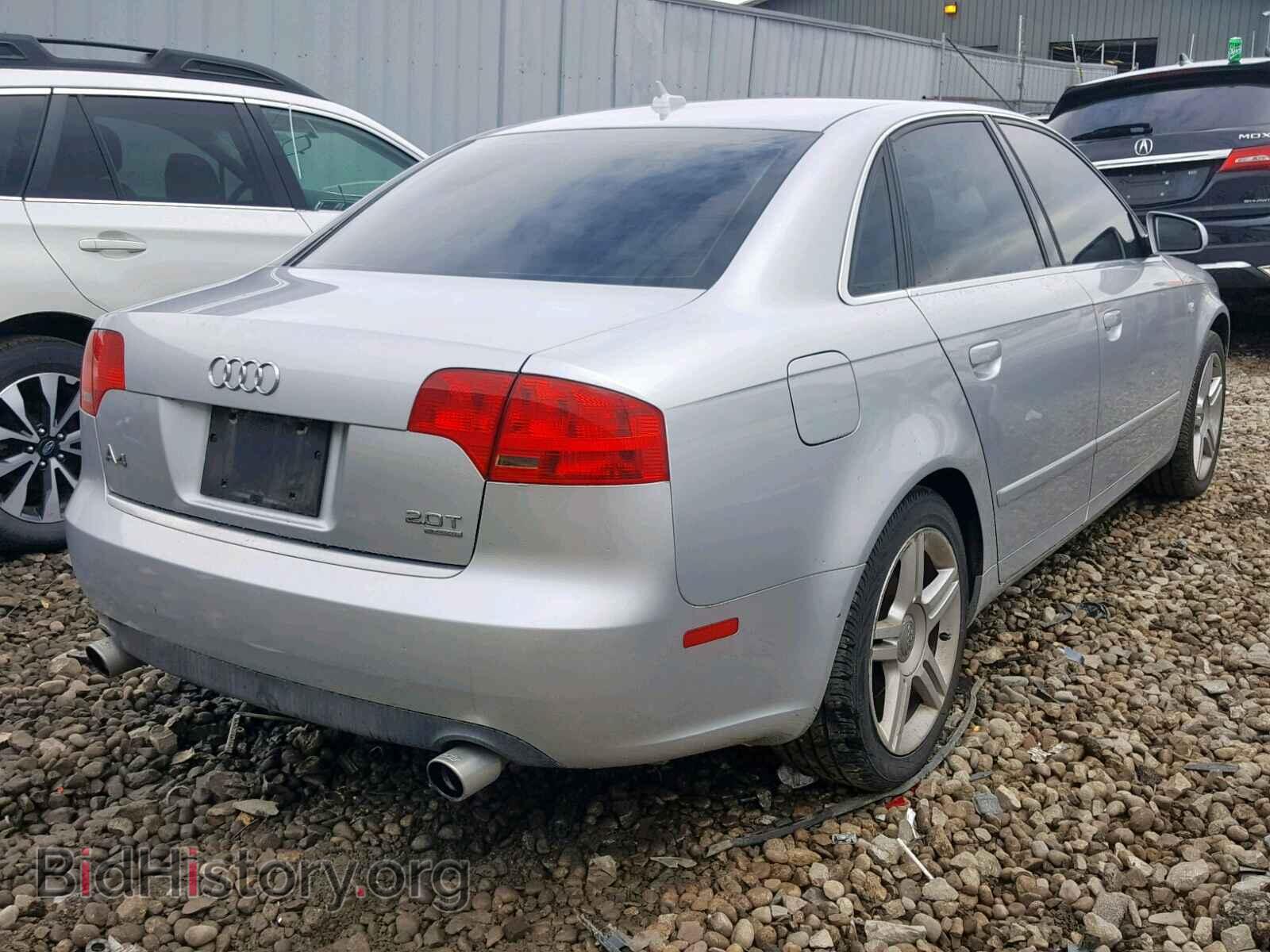 2007 AUDI A4 - VIN: WAUDF78E67A046460 - Фото 4