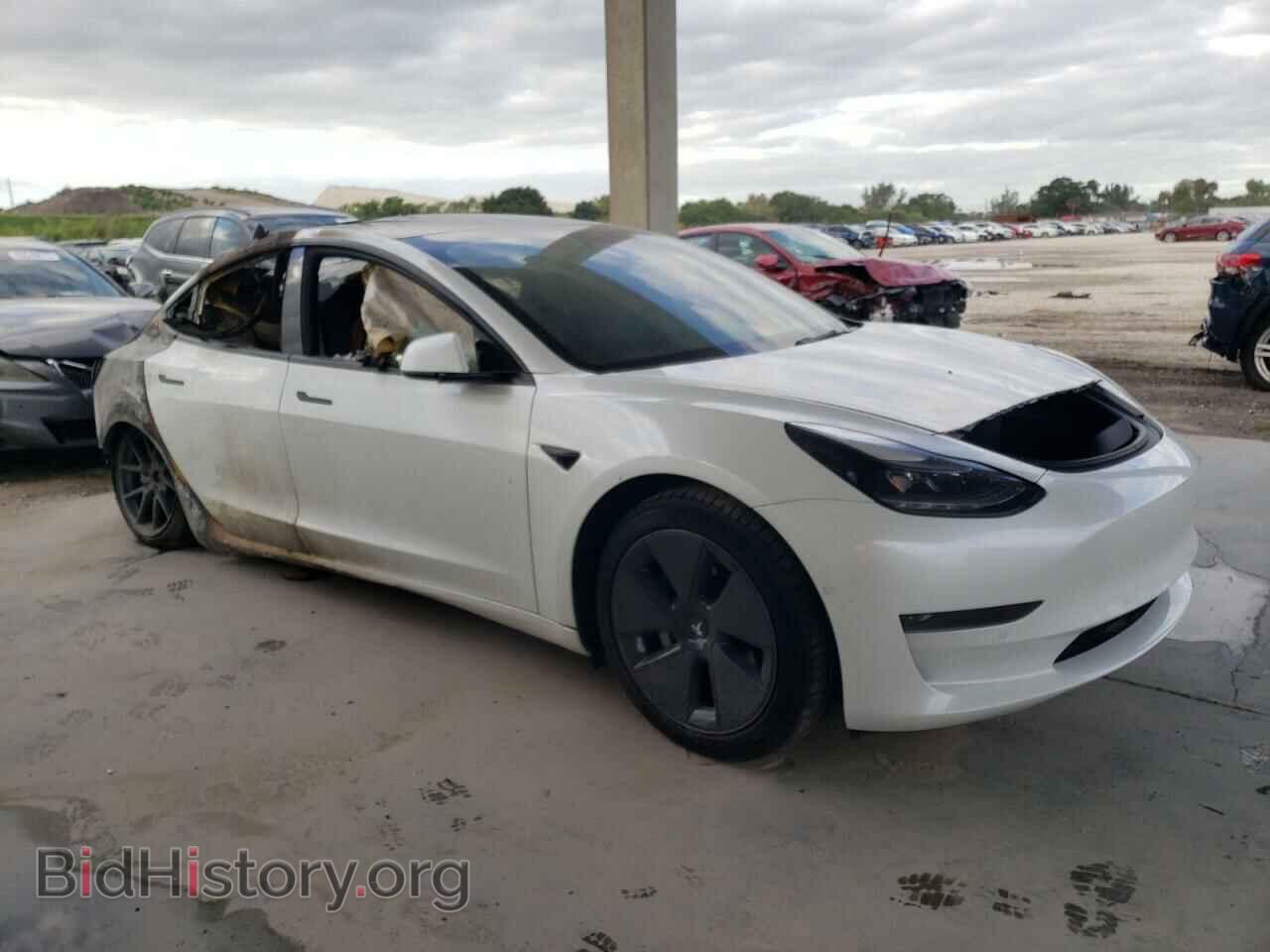 2021 TESLA MODEL 3 - VIN: 5YJ3E1EA7MF087568 - Фото 4
