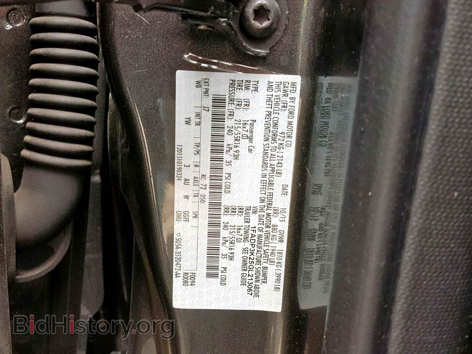 2016 FORD FOCUS SE - VIN: 1FADP3K25GL213067 - Фото 10