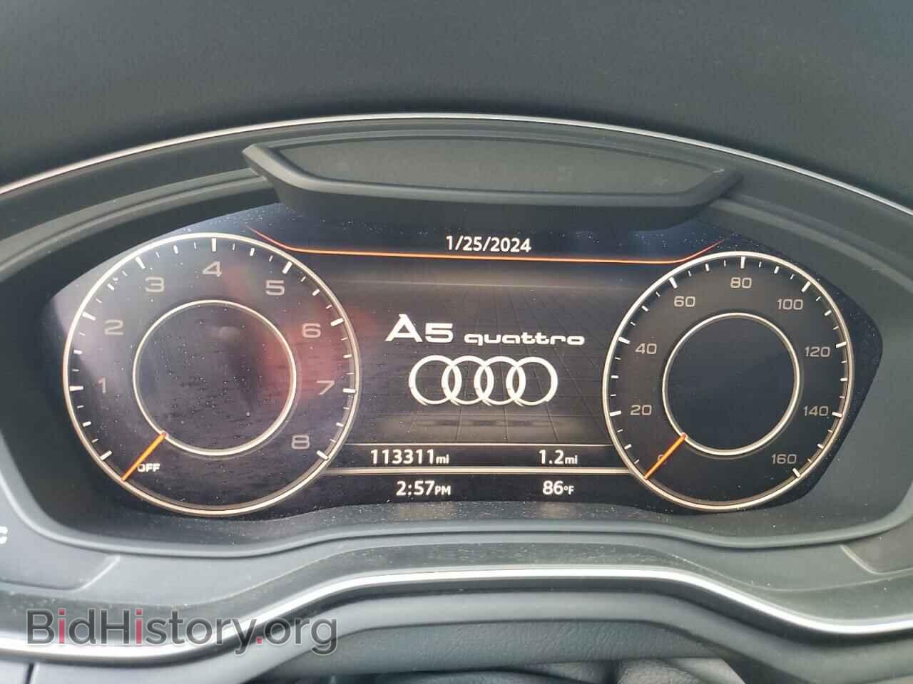 2018 AUDI A5 - VIN: WAUPNAF54JA020043 - Фото 9