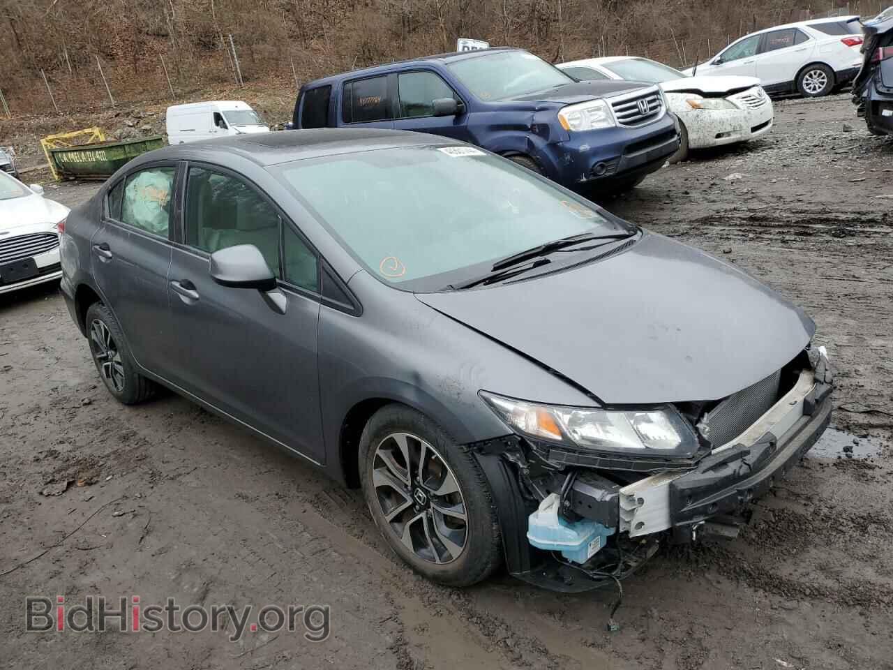 2013 HONDA CIVIC - VIN: 19XFB2F95DE266763 - Фото 4