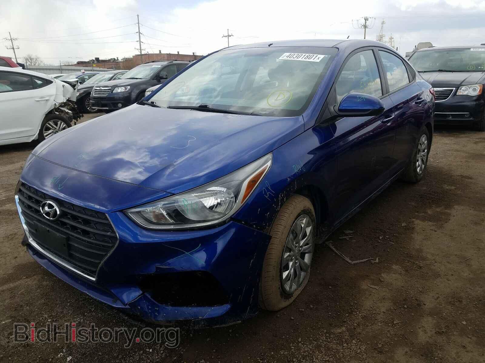 2018 HYUNDAI ACCENT - VIN: 3KPC24A37JE020617 - Фото 2