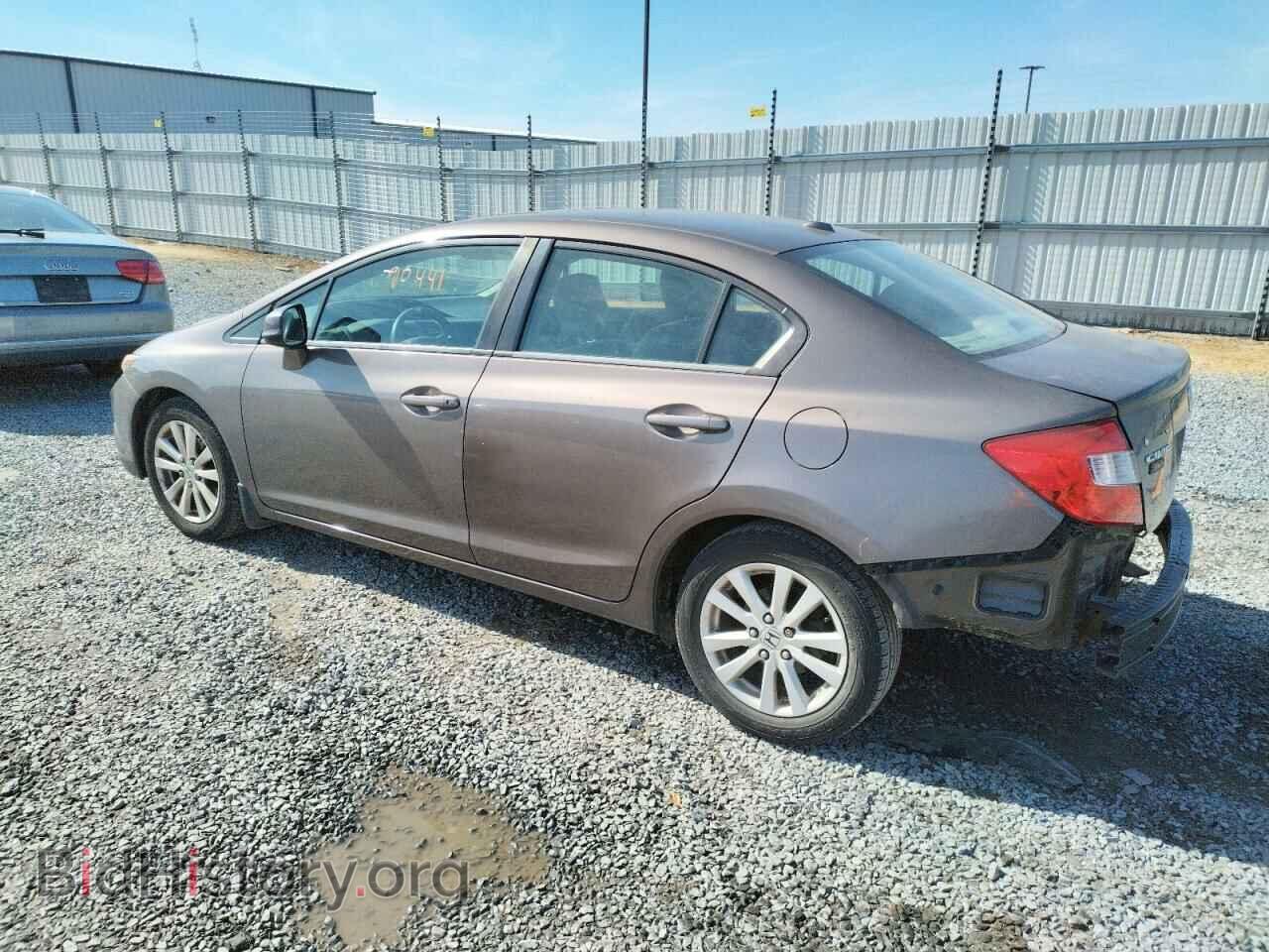 2012 HONDA CIVIC - VIN: 2HGFB2F94CH550230 - Фото 2
