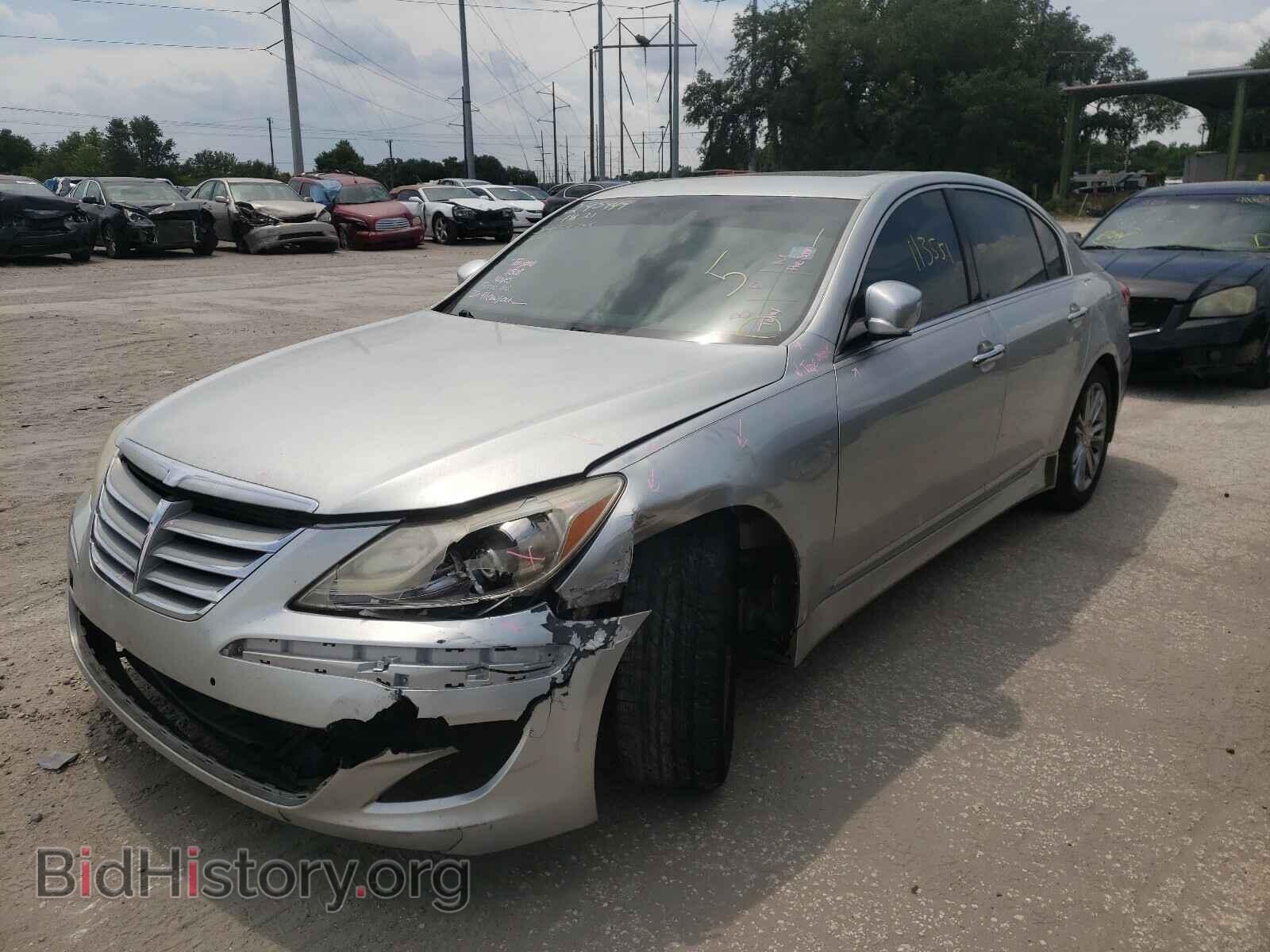2012 HYUNDAI GENESIS - VIN: KMHGC4DD7CU211618 - Фото 2