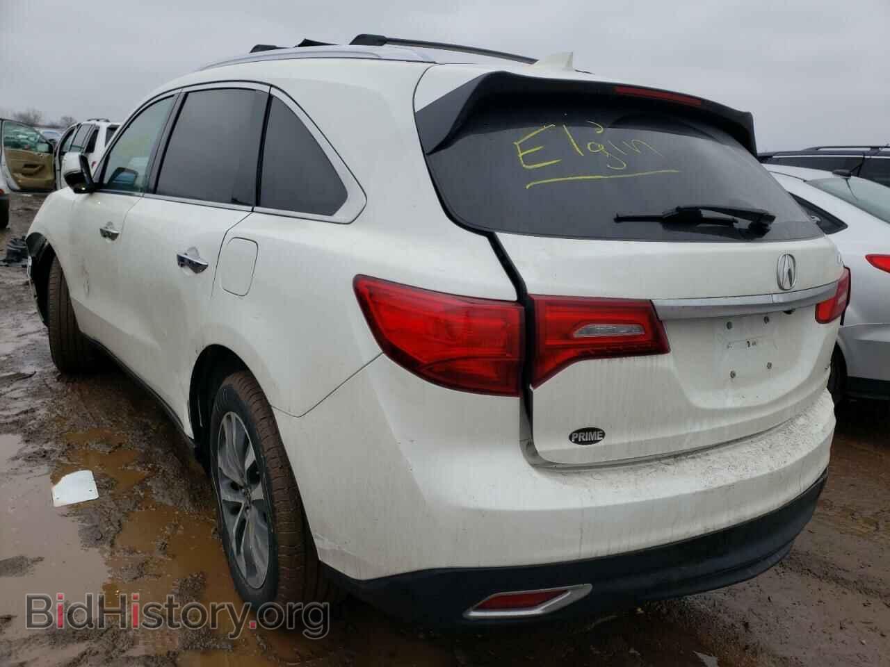 2014 ACURA MDX - VIN: 5FRYD4H47EB048334 - Фото 2